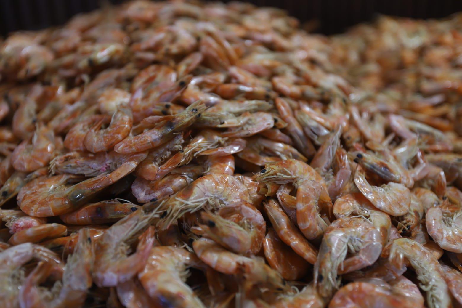 $!Aún con la baja de precio, no logran repuntar ventas de camarón en Mazatlán, señalan vendedoras