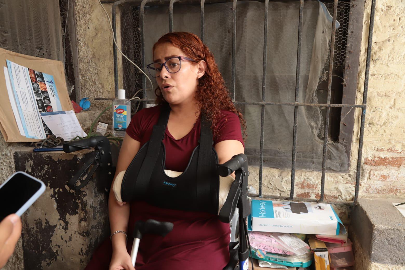 $!Requiere Lilian Karina apoyo para cirugía en su brazo tras sufrir caída