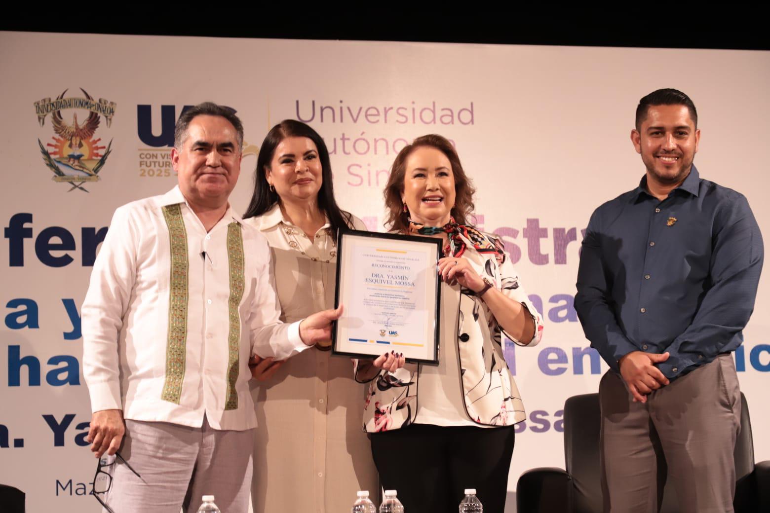 $!No hay paz sin justicia: Ministra Yasmín Esquivel