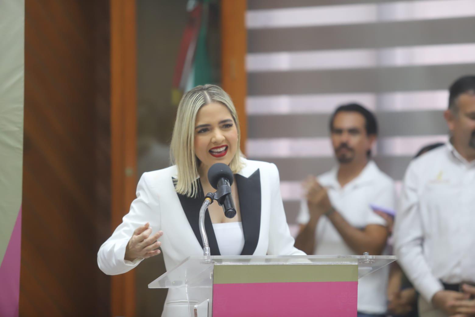 $!Recalca Alcaldesa en su Primer Informe coordinación para construir un Mazatlán seguro y en transformación