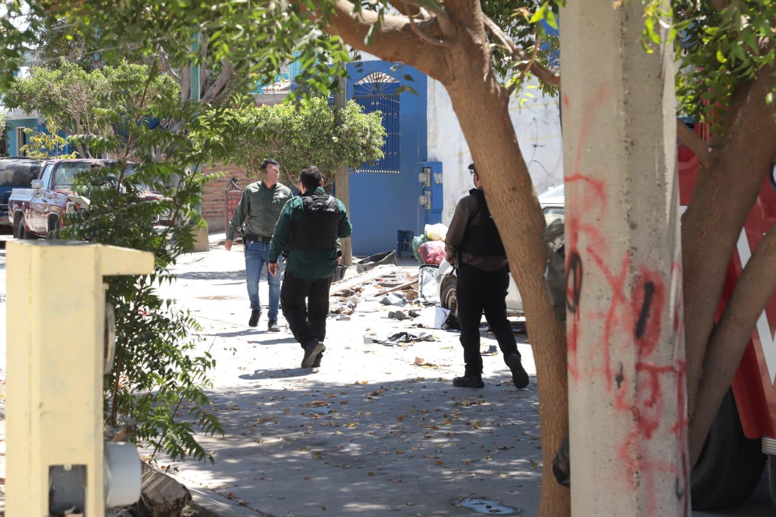 $!En explosión de vivienda mueren madre e hijo en el fraccionamiento Santa Fe de Mazatlán