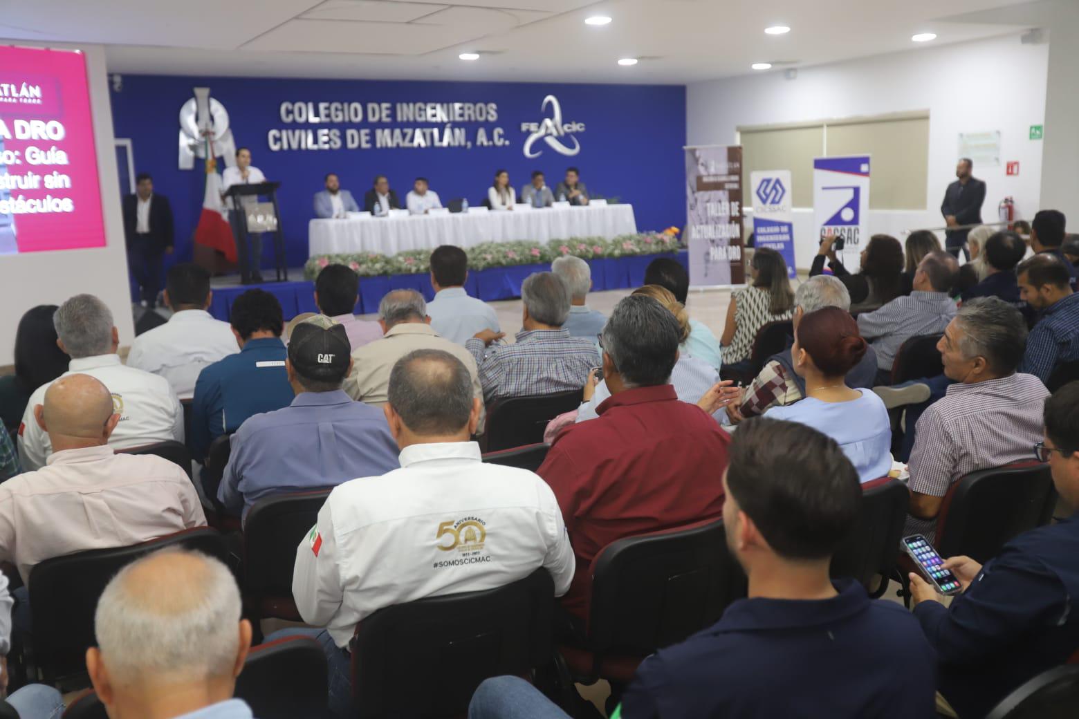 $!Capacitan a ingenieros y constructores como Directores Responsables de Obras