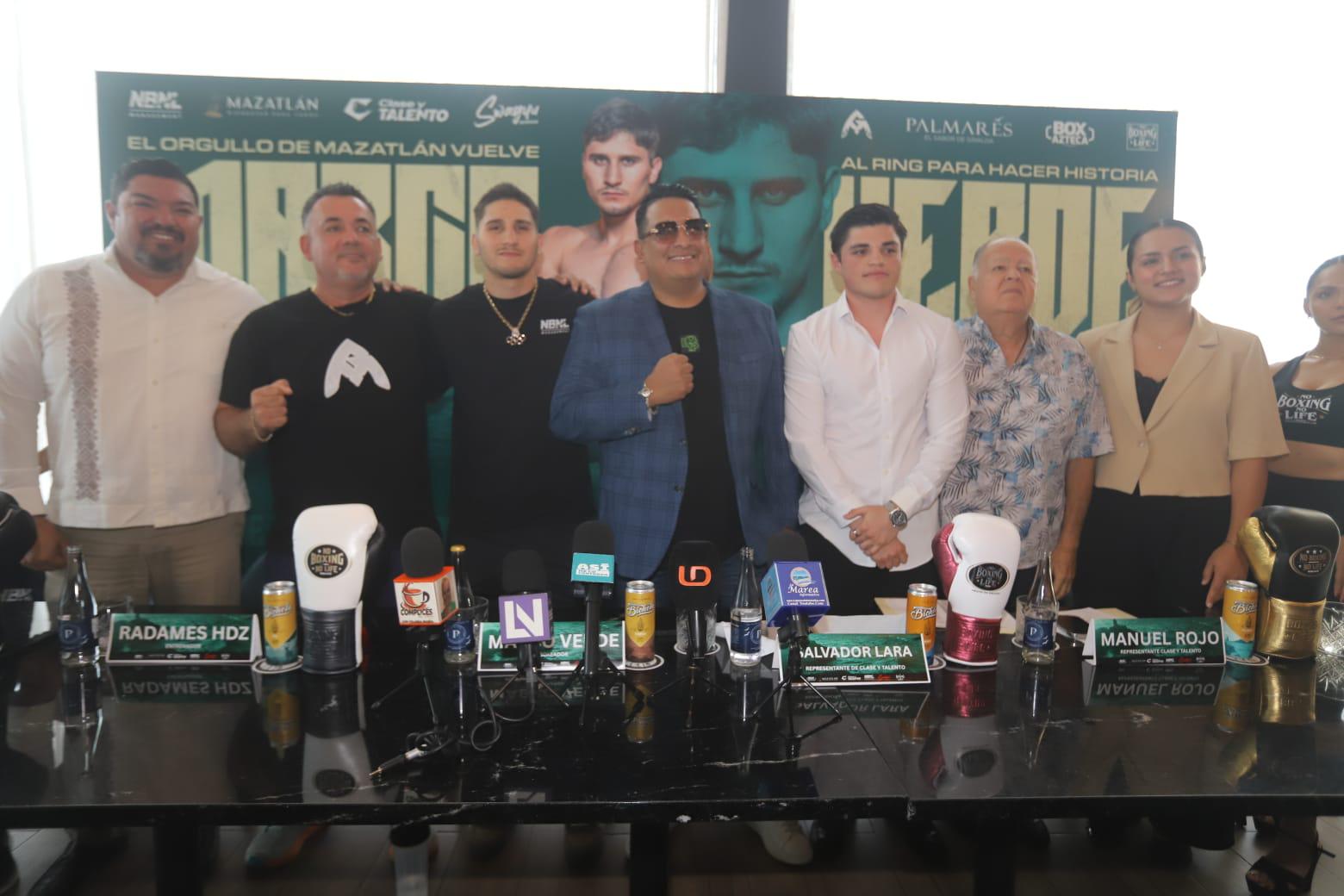 $!Se enfrentará Marco Verde a la complejidad de Raphael Igbokwe el próximo 13 de diciembre en Mazatlán