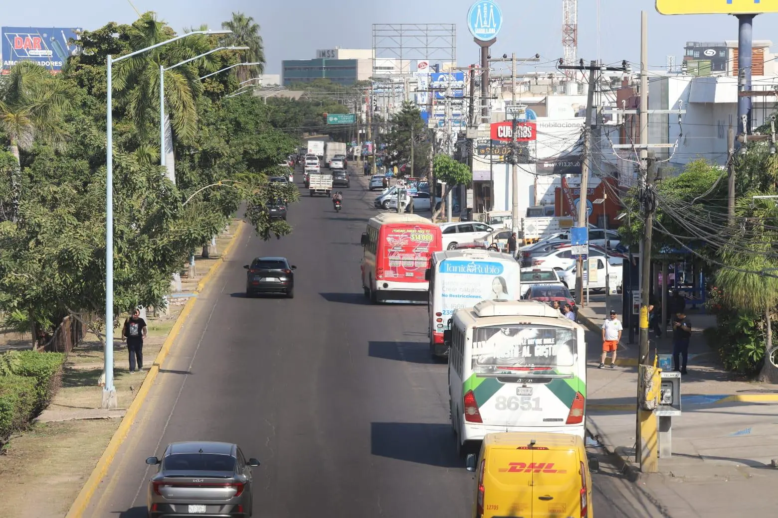 $!Operan rutas de camiones con normalidad este lunes en Mazatlán