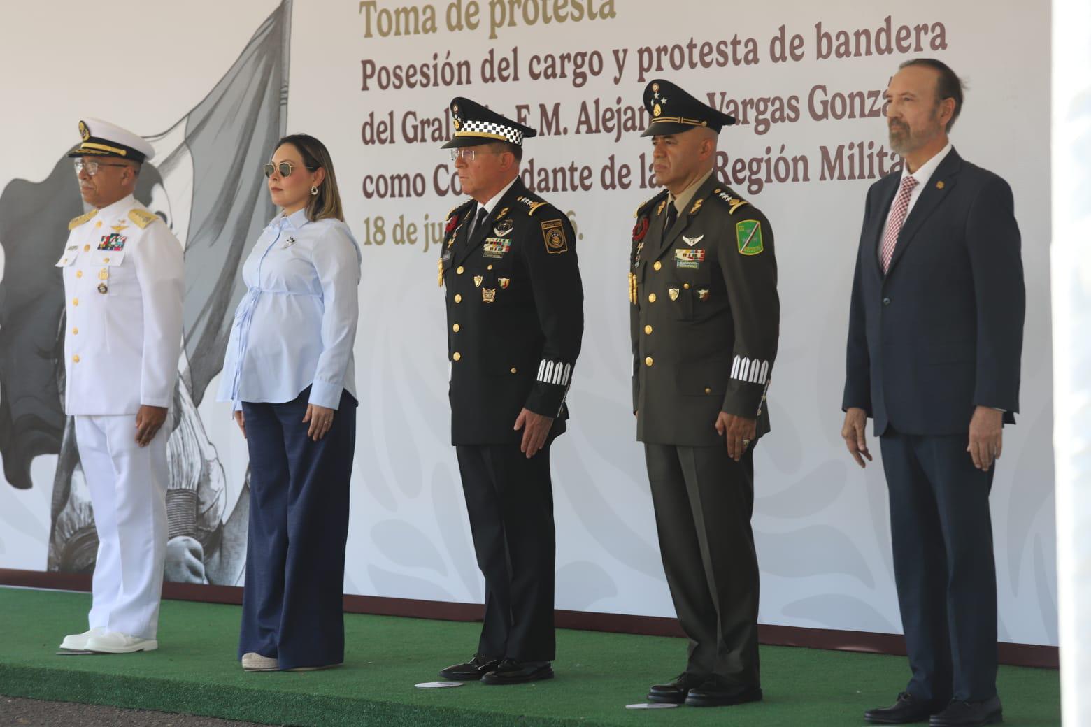 $!Asume el General Alejandro Vargas González Comandancia de la Tercera Región Militar