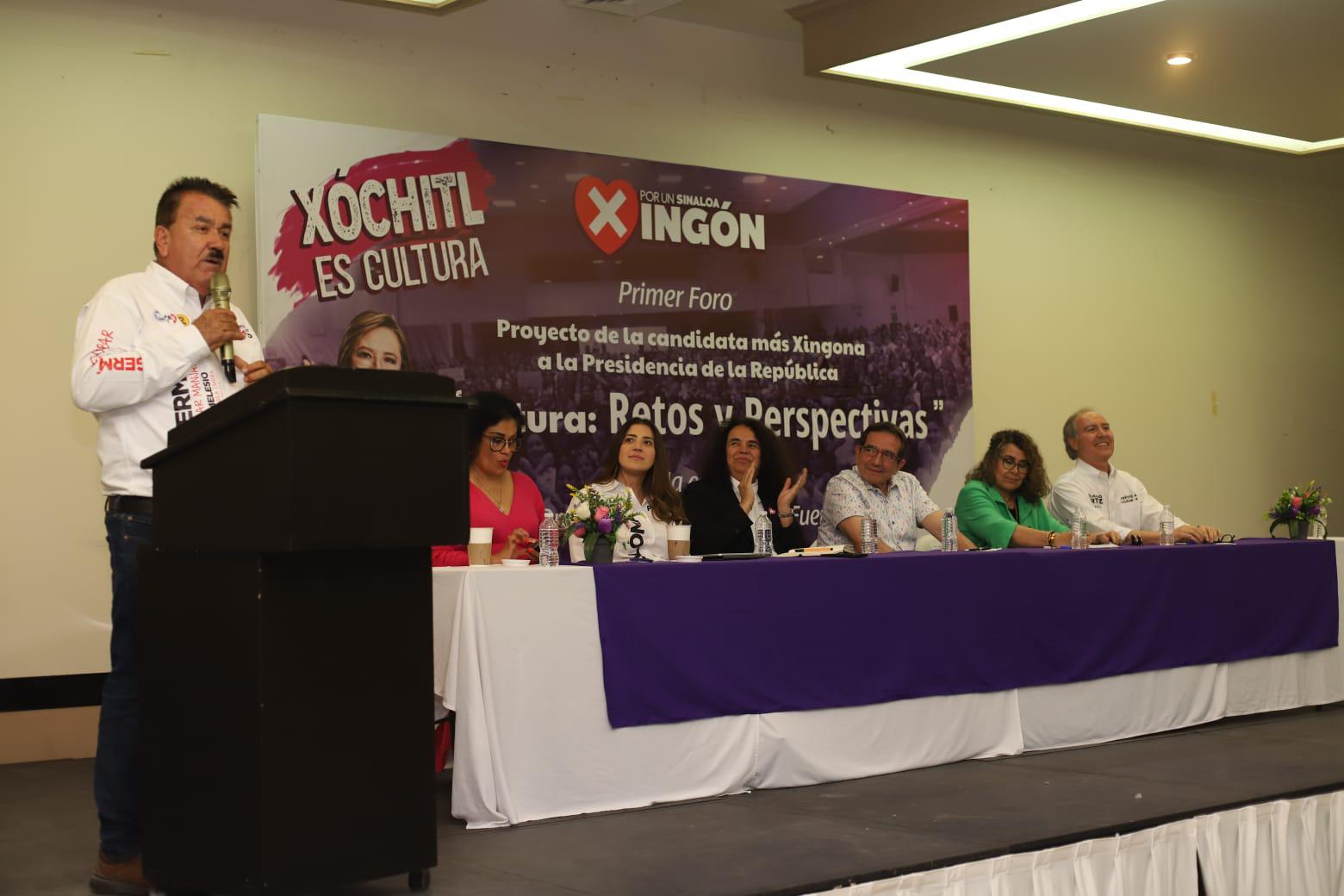 $!Entregan propuestas de sinaloenses a coordinadora nacional de Cultura de Xóchitl Gálvez