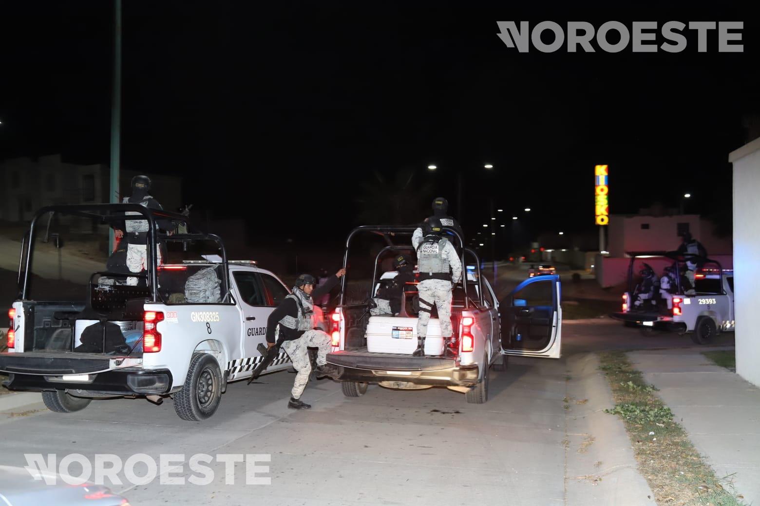 $!Fuerzas Federales buscan un elemento presuntamente privado de su libertad al sur de Mazatlán