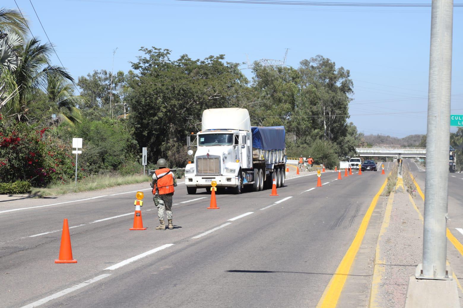 $!Refuerzan seguridad en entradas a Mazatlán con operativo de inspección y vigilancia