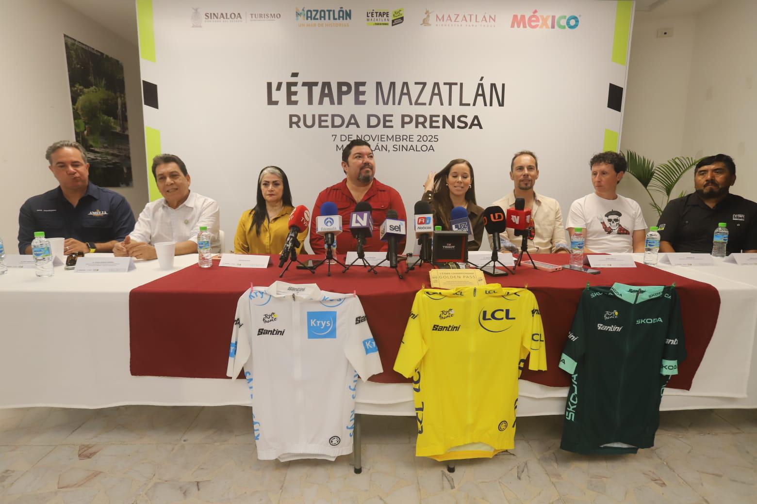 $!L’Etape Mazatlán By Tour de France llega a Mazatlán con mil 200 ciclistas y derrama de 36 MDP