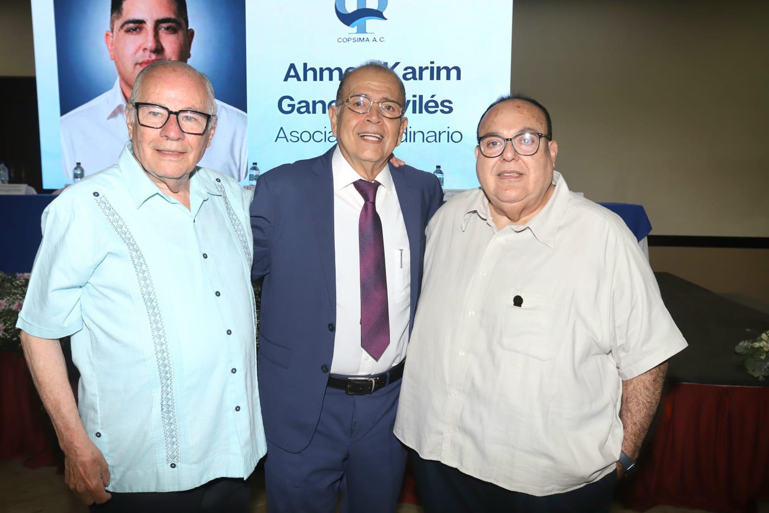 $!José Fernando Gómez del Campo, Enrique Escobar y Sergio Primitivo Peña Chavira.
