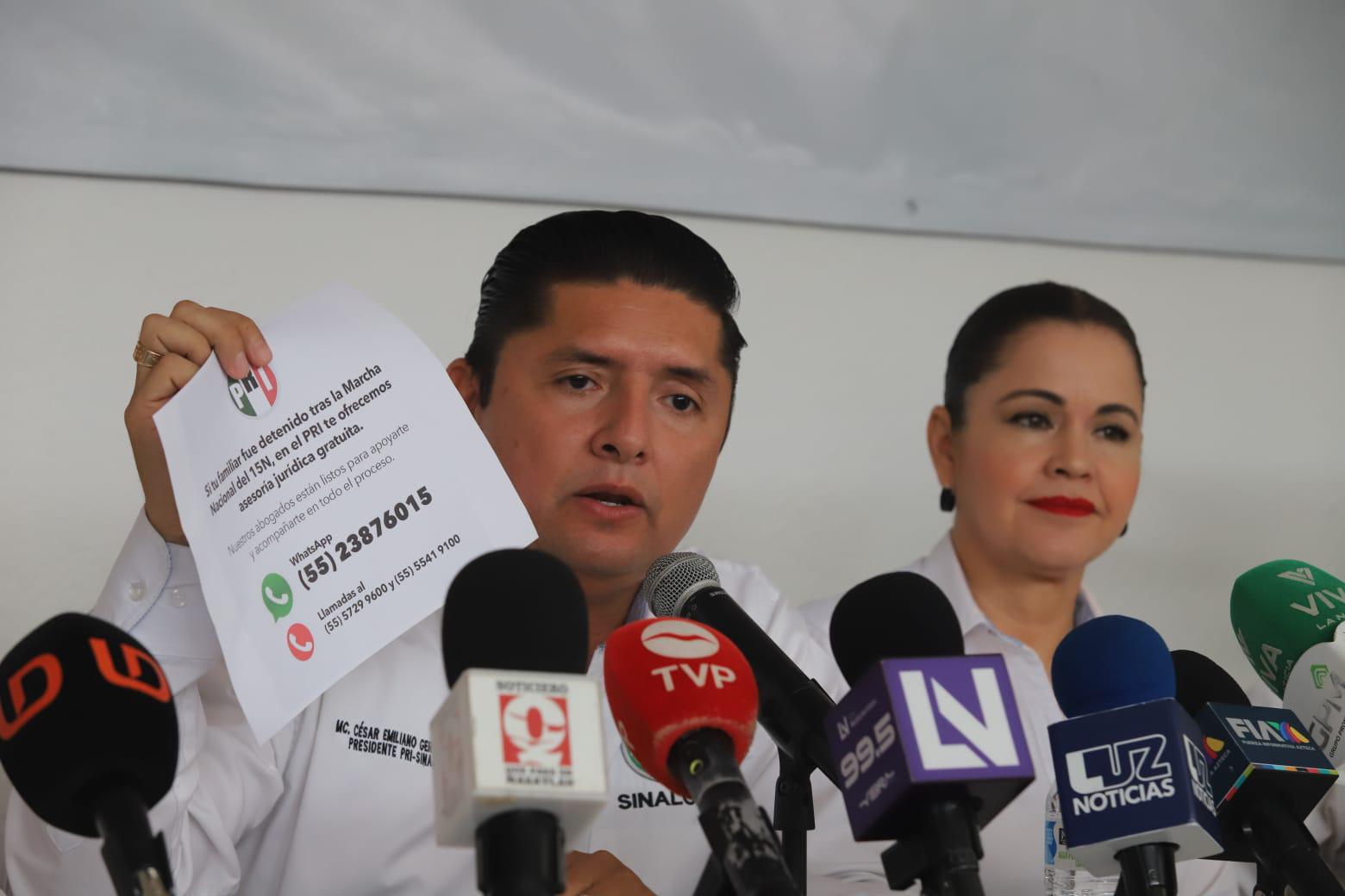 $!Señala PRI Sinaloa que el problema de extorsión alcanza niveles críticos en la entidad