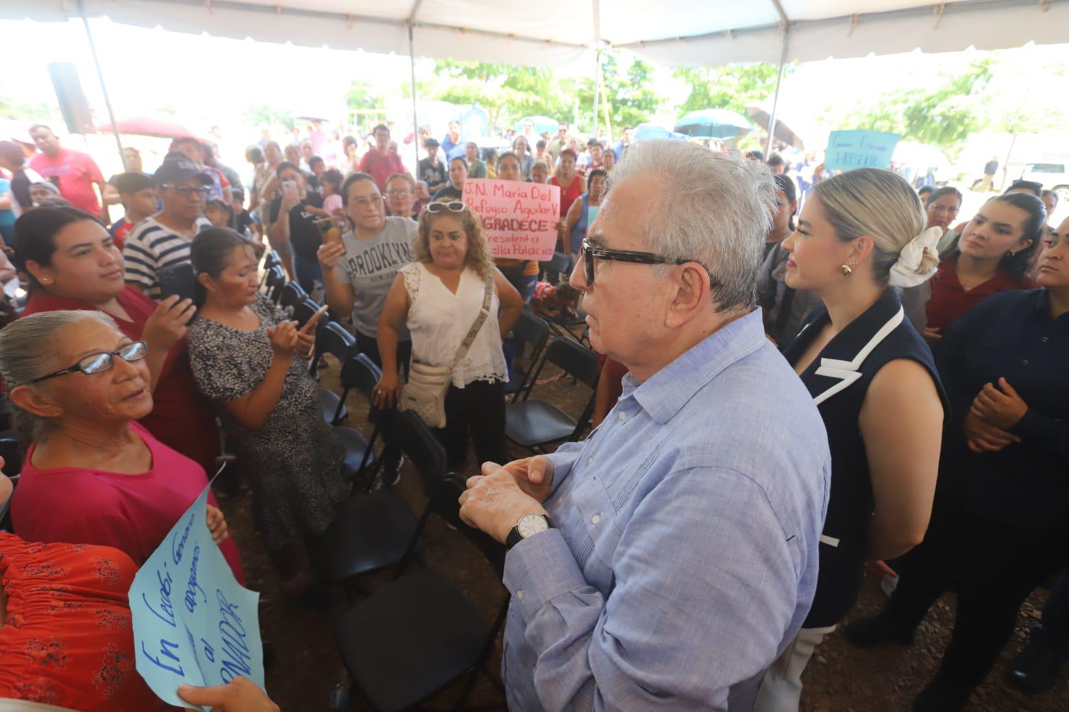 $!Inaugura Rocha Moya el Sendero de Paz en Santa Fe, en Mazatlán