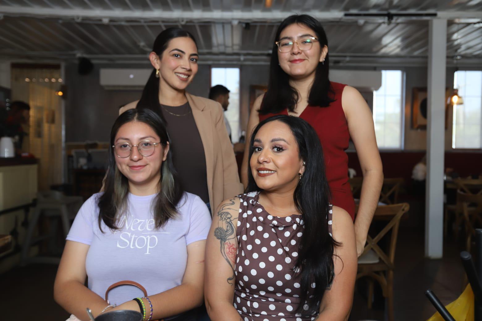 $!Stefany Ponzo, Ximena Gutiérrez, Jade Reyes y Carolina Zataráin.