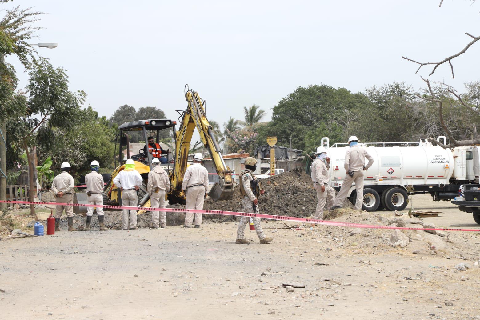 $!Localizan tomas clandestinas en operativos contra huachicol en Mazatlán