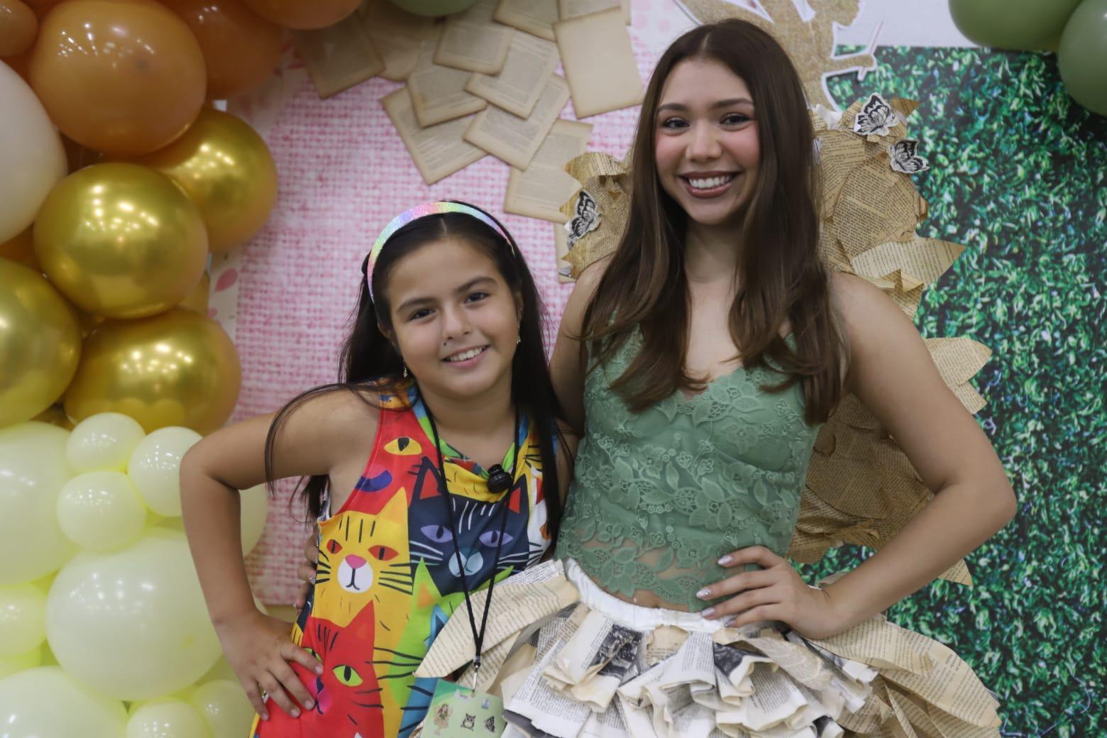 $!Noelia Vega Covarrubias y Andrea García, Reina Infantil de la Poesía y Princesa Real del Carnaval 2026, respectivamente.