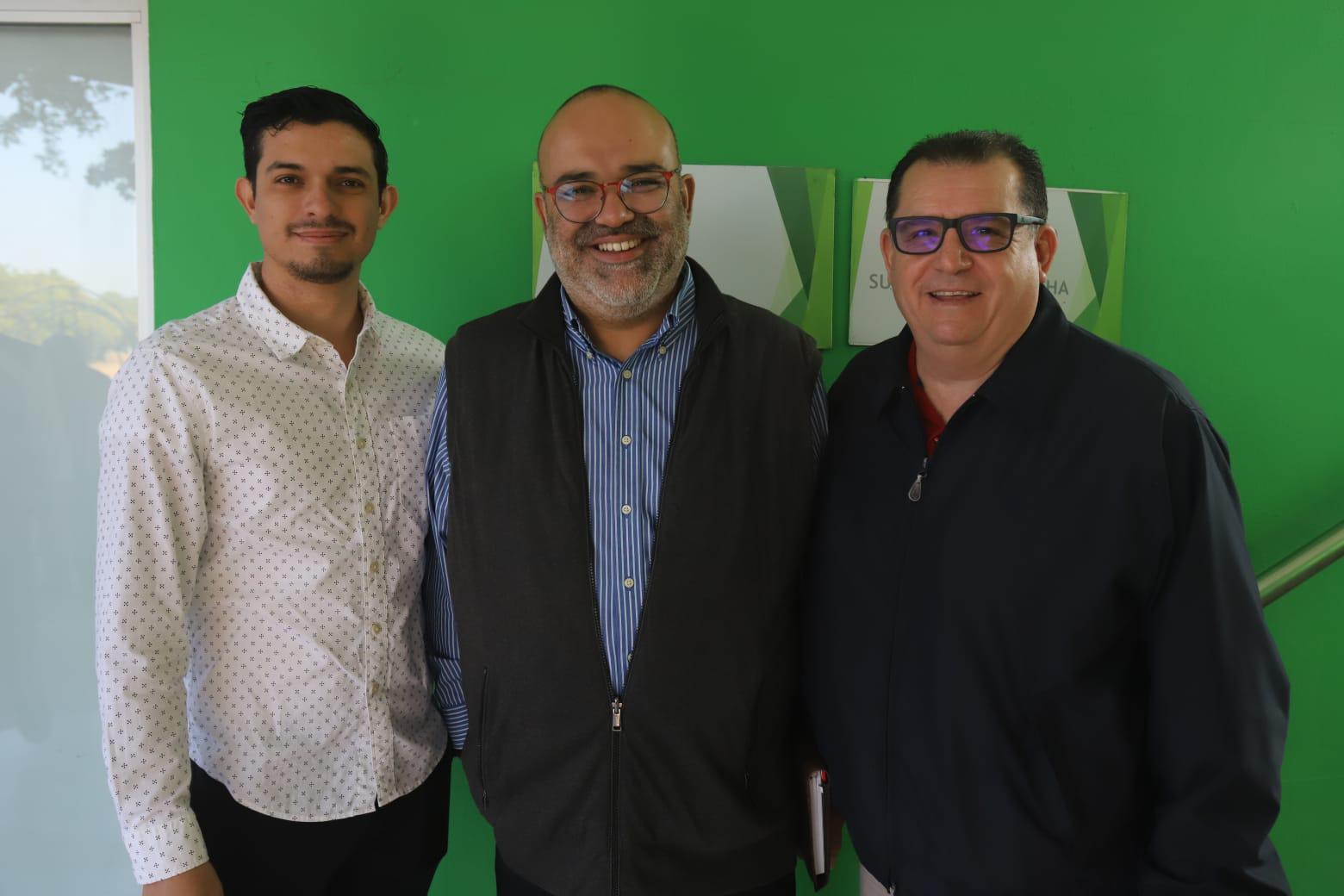 $!Jorge Ramírez, Francisco Javier González y Fernando Mujica.