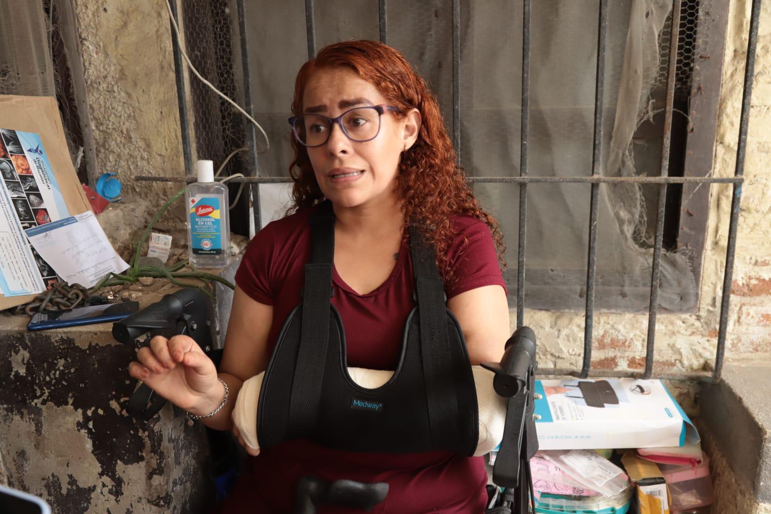 $!Requiere Lilian Karina apoyo para cirugía en su brazo tras sufrir caída