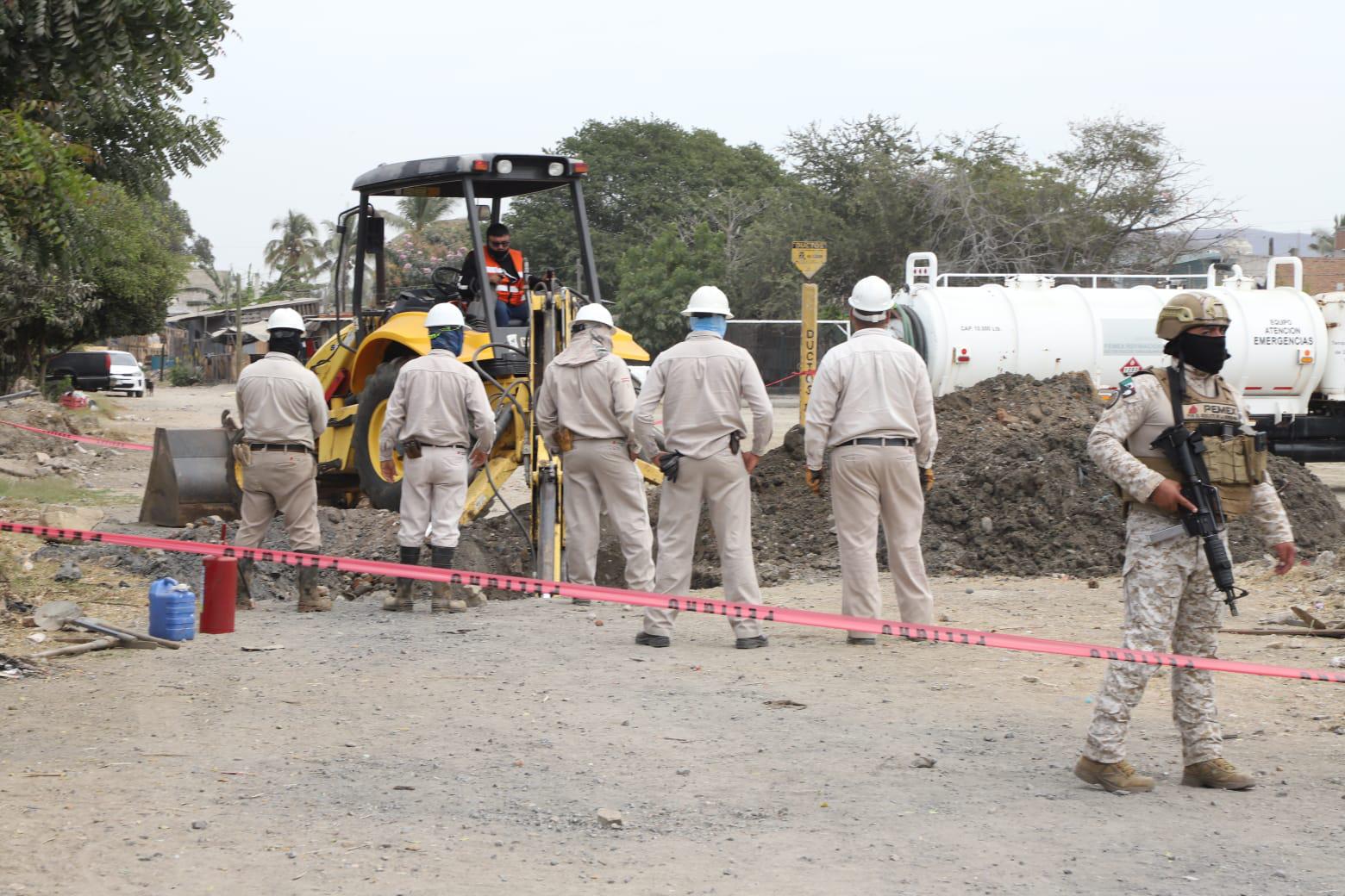 $!Localizan tomas clandestinas en operativos contra huachicol en Mazatlán