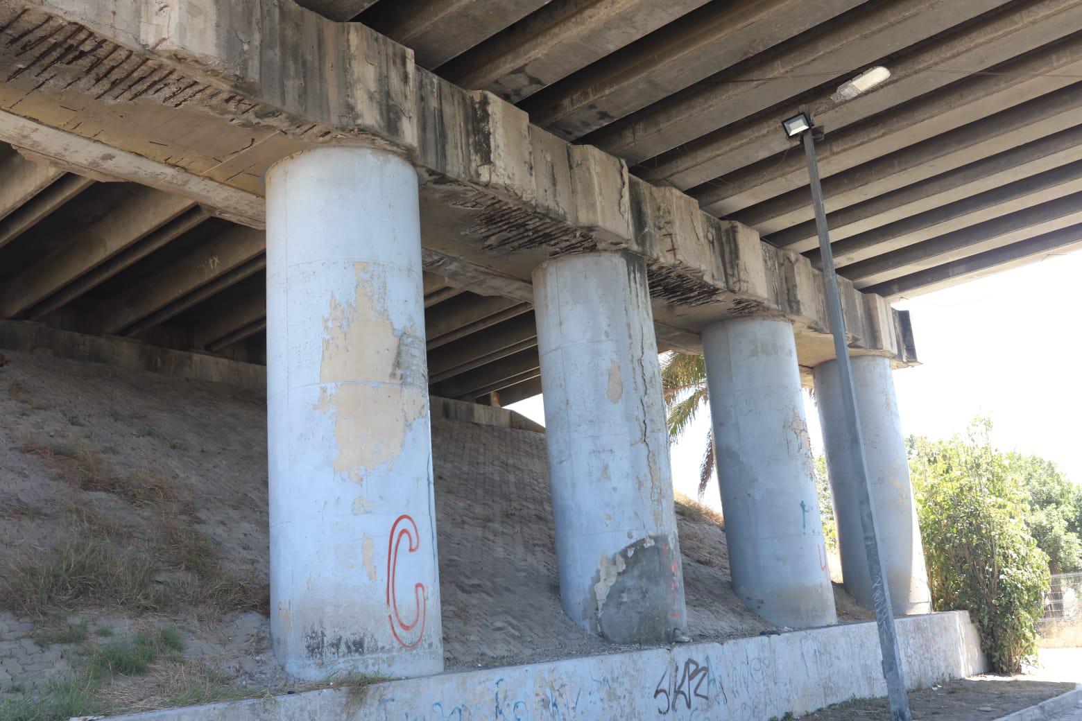 $!Advierte la Intercamaral de Mazatlán que los puentes de la Marina presentan fracturas