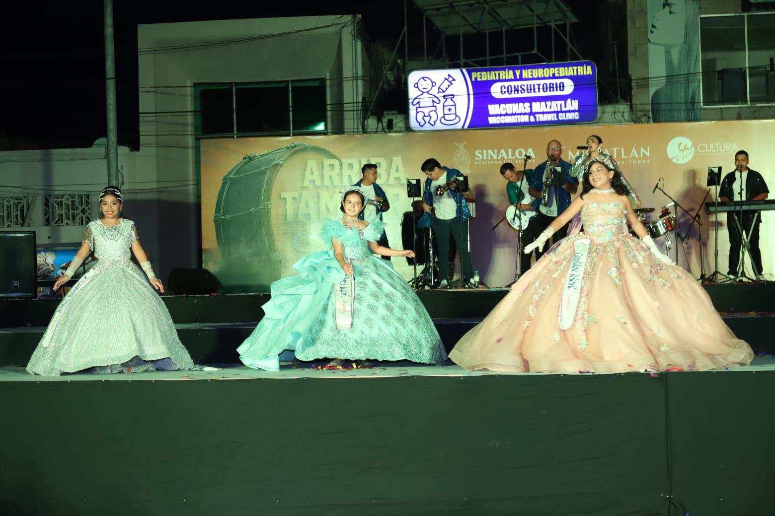 $!Las pequeñas candidatas demostraron que el Carnaval se vive con ritmo y entusiasmo, incluso en medio del conteo de votos.