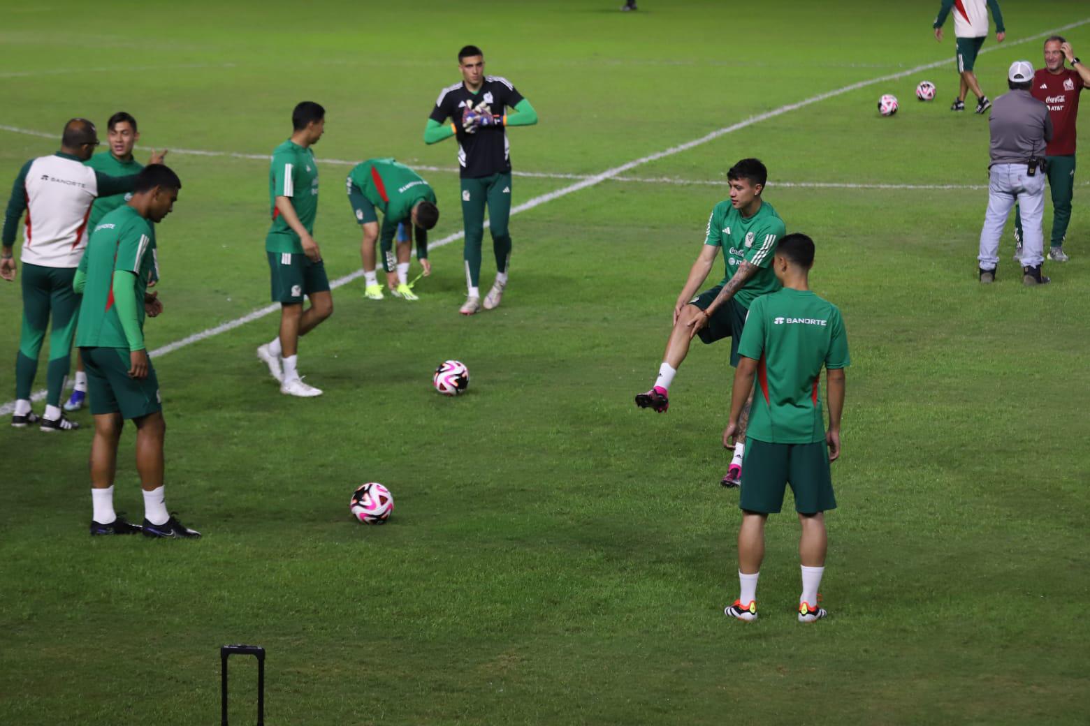 $!La Selección Mexicana Sub 23 ya entrena en el Estadio El Encanto