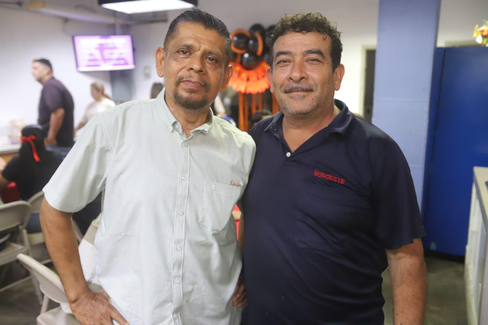 $!Heriberto Arriarán y Víctor Sosa.