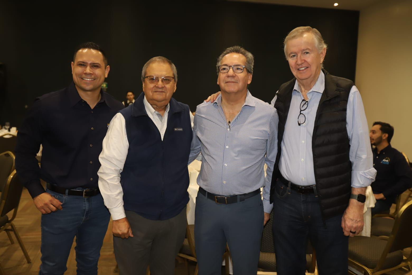$!Alejandro Castillo, Amadeo Sánchez, Rafael Domínguez Kelly y Rodolfo Madero.