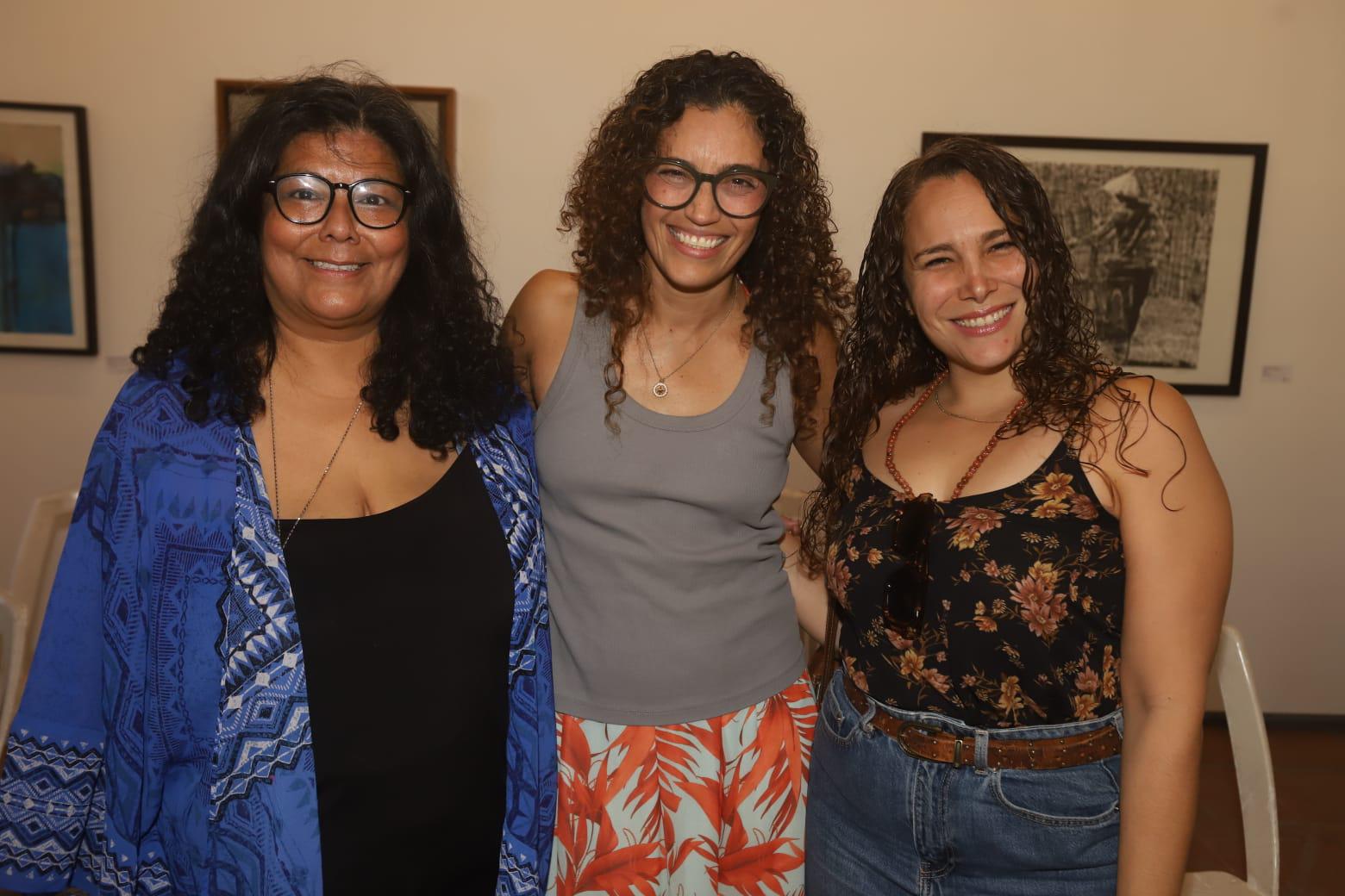 $!Ana Chig, Aura Patrón y Laura Arias.