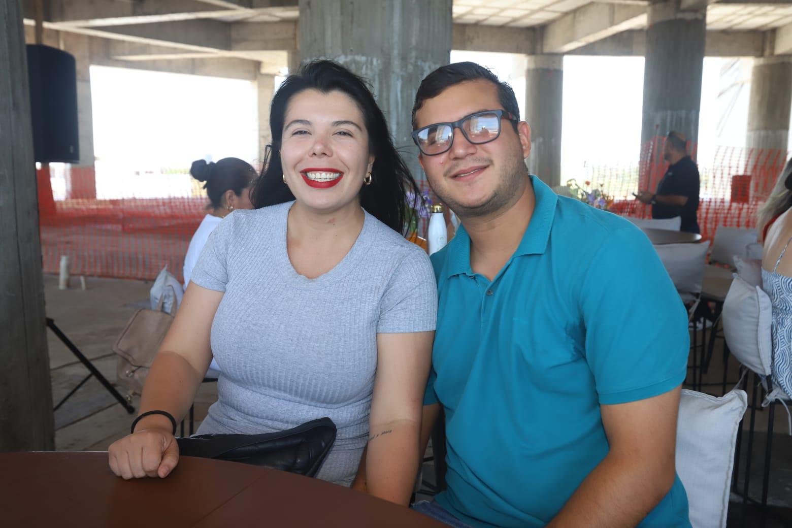 $!Aldara González y Alberto González.