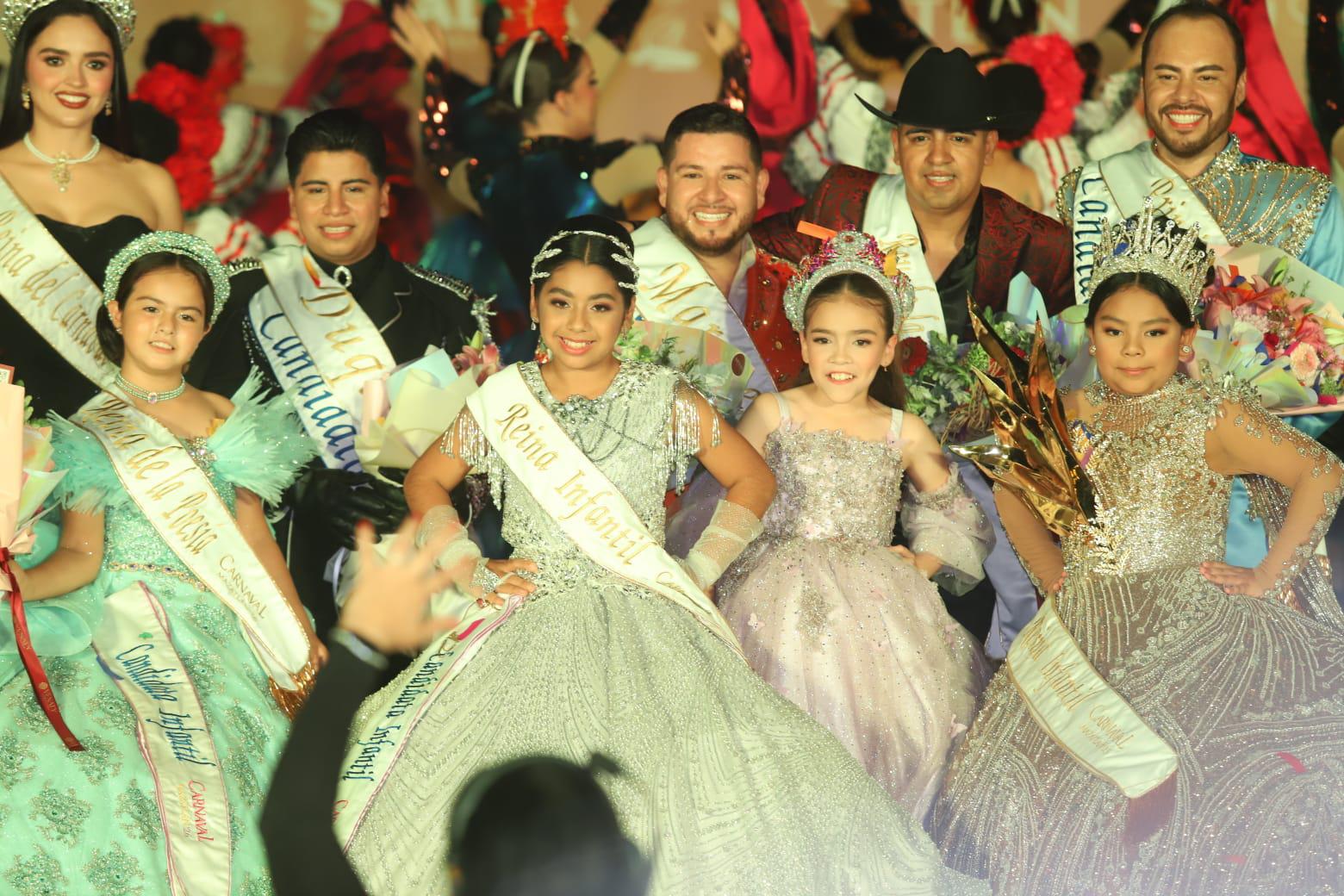 $!Javier Osuna ‘El Chiras’ y Eileen Cruz son los nuevos Rey de la Alegría y Reina Infantil del Carnaval 2026 ‘Arriba la Tambora’