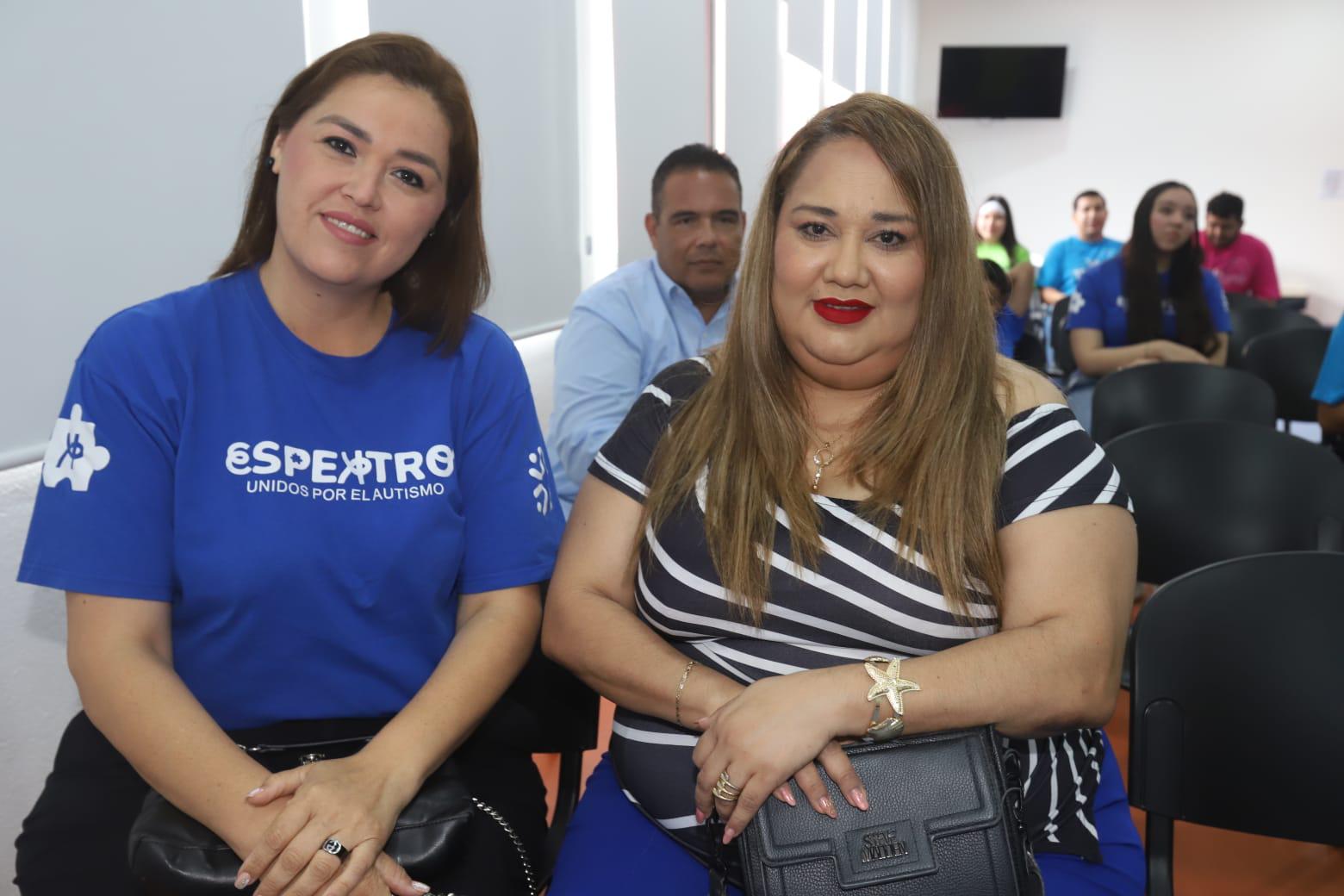 $!Julieta Lizárraga López y María Esther Rochín, de Fundación Espektro.