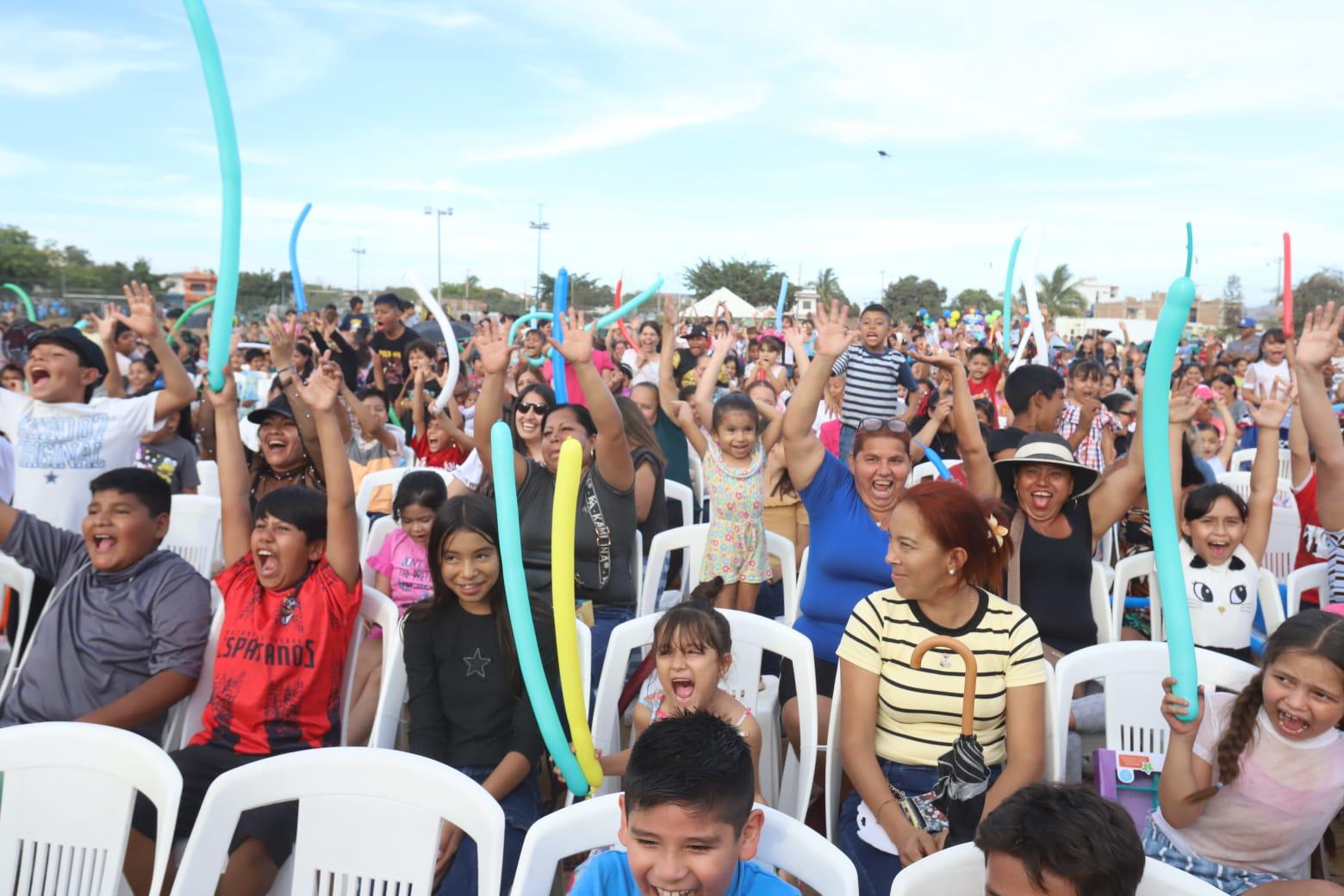 $!Llega la fiesta del Día del Niño a familias de Valles del Ejido, en Mazatlán