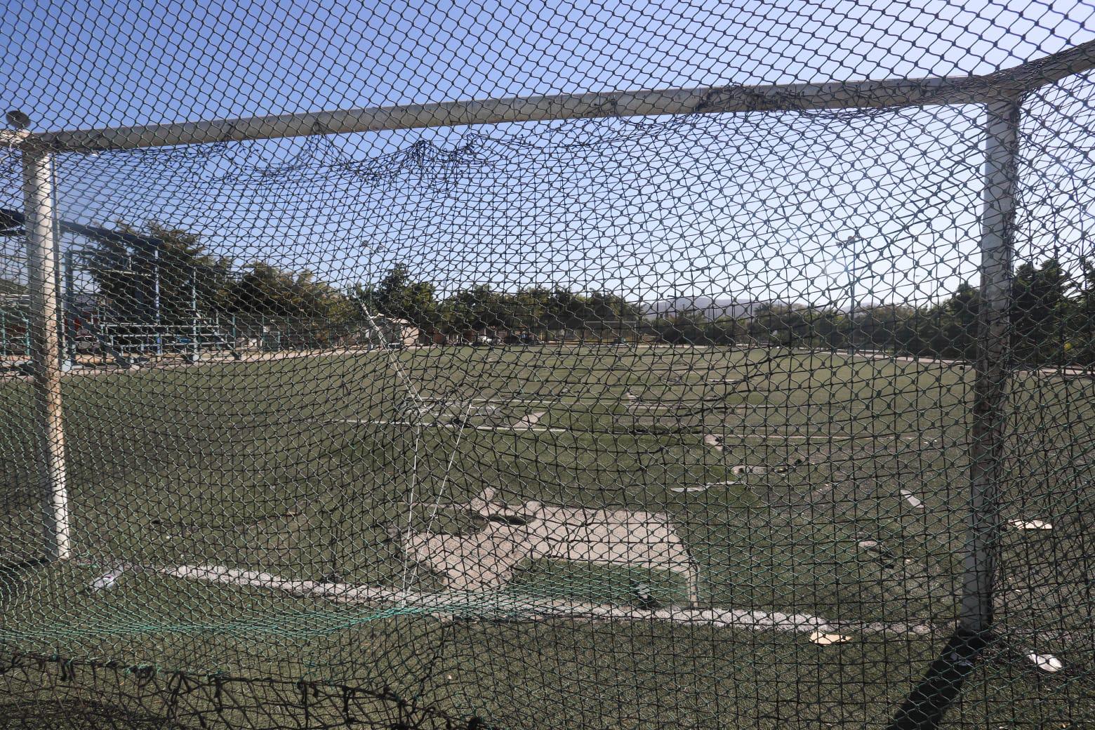 $!Está campo y parque de La Foresta en el abandono; Imdem promete rehabilitarlo