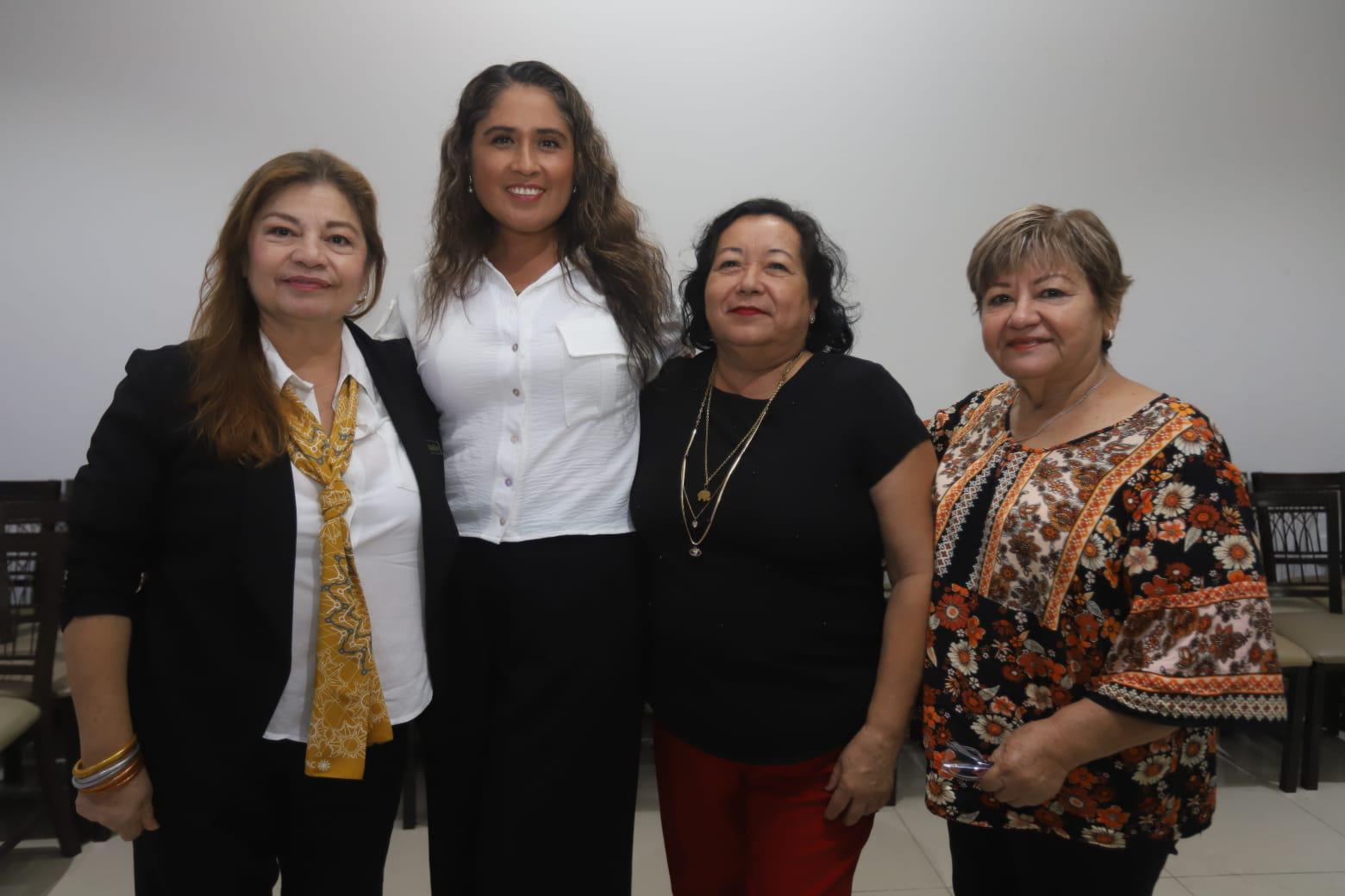$!Eustolia Zamora, Alma Berrelleza, Bety Mellado y María del Pilar Rodríguez.