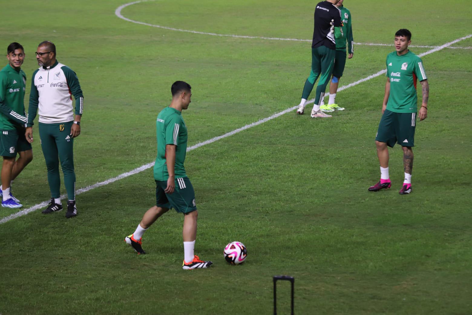 $!La Selección Mexicana Sub 23 ya entrena en el Estadio El Encanto