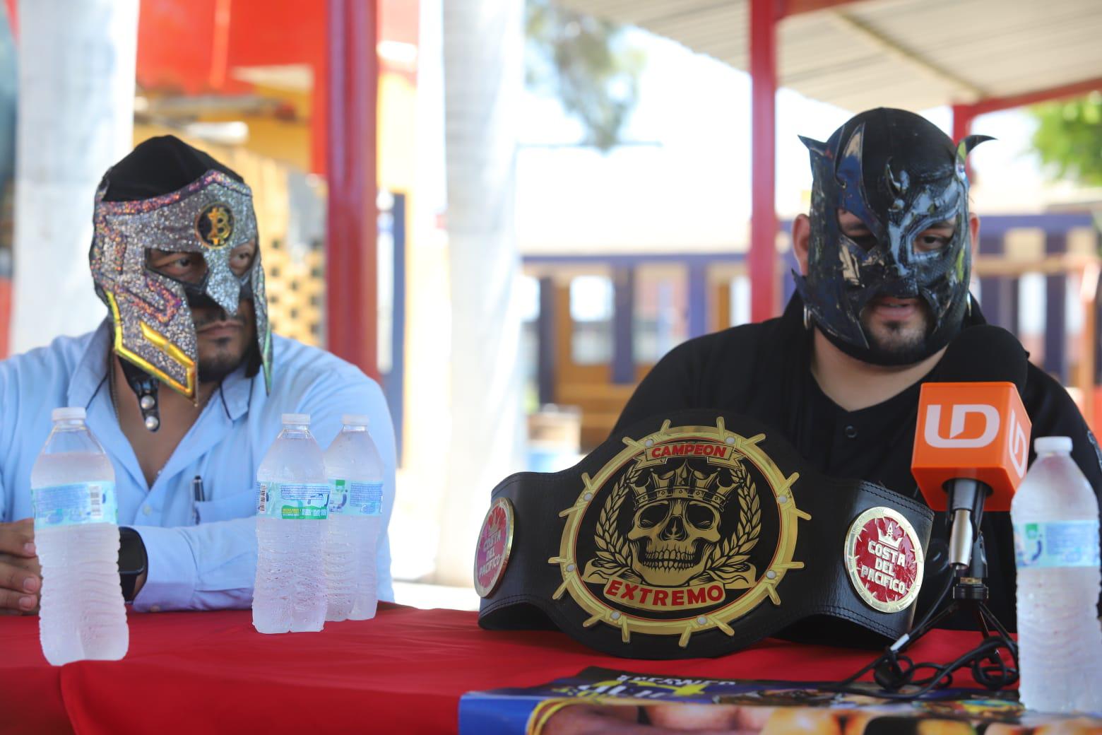 $!Recaudarán fondos para beisbol y futbol infantil de Club Muralla con función de lucha