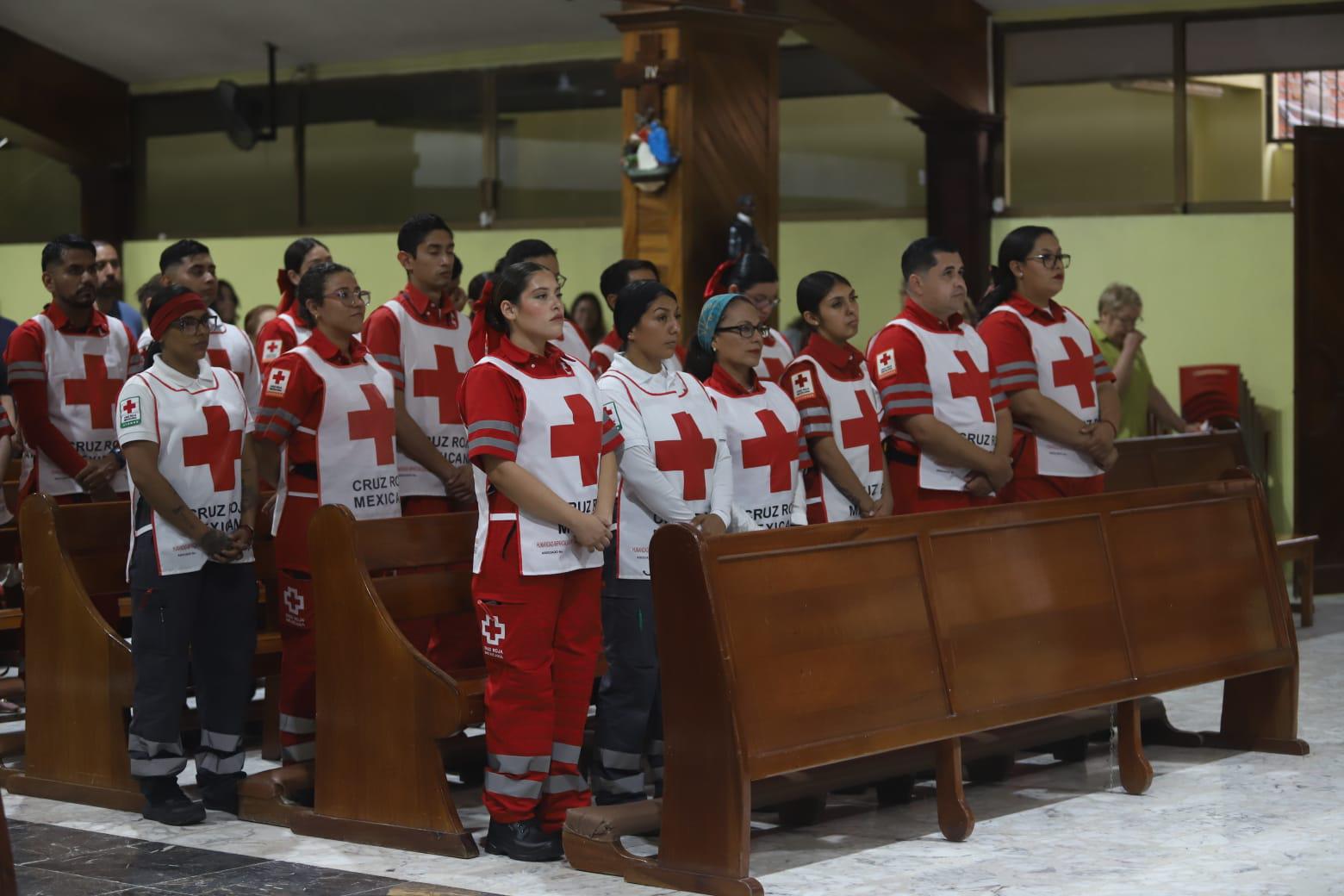 $!Celebran con misa Día del Socorrista, en Mazatlán