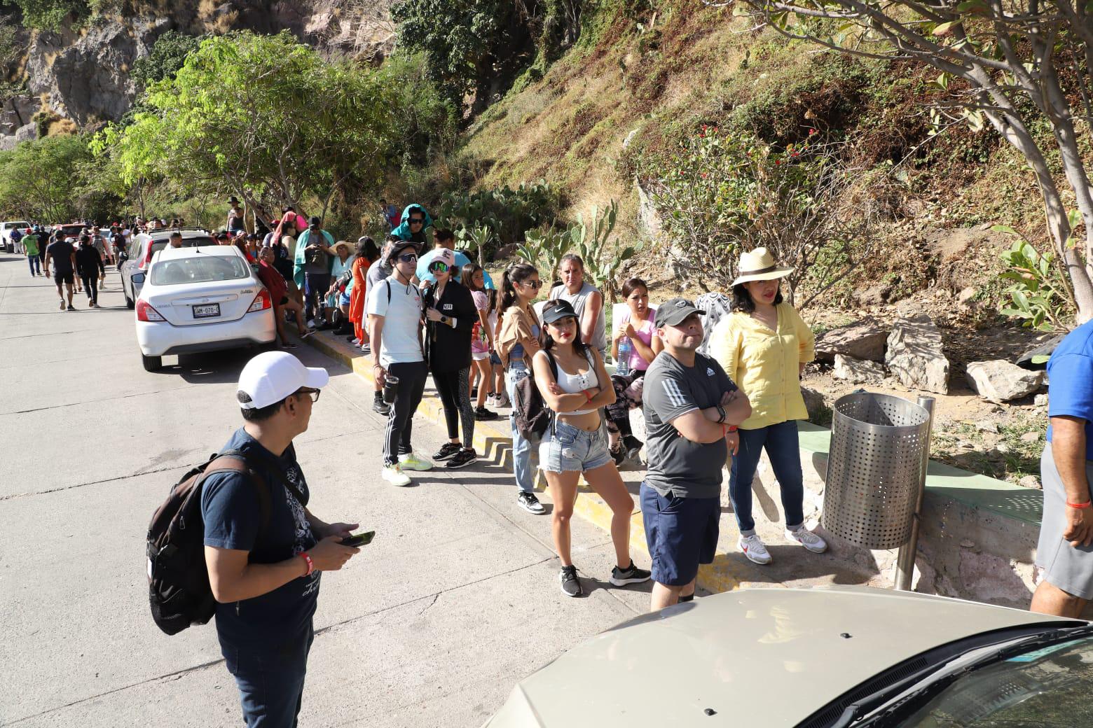 $!Faro de Mazatlán presenta gran afluencia de cara al inicio de 2024