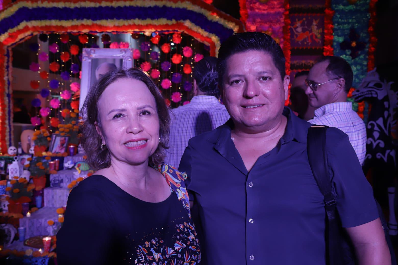 $!Cecilia López y Carlos Gómez.