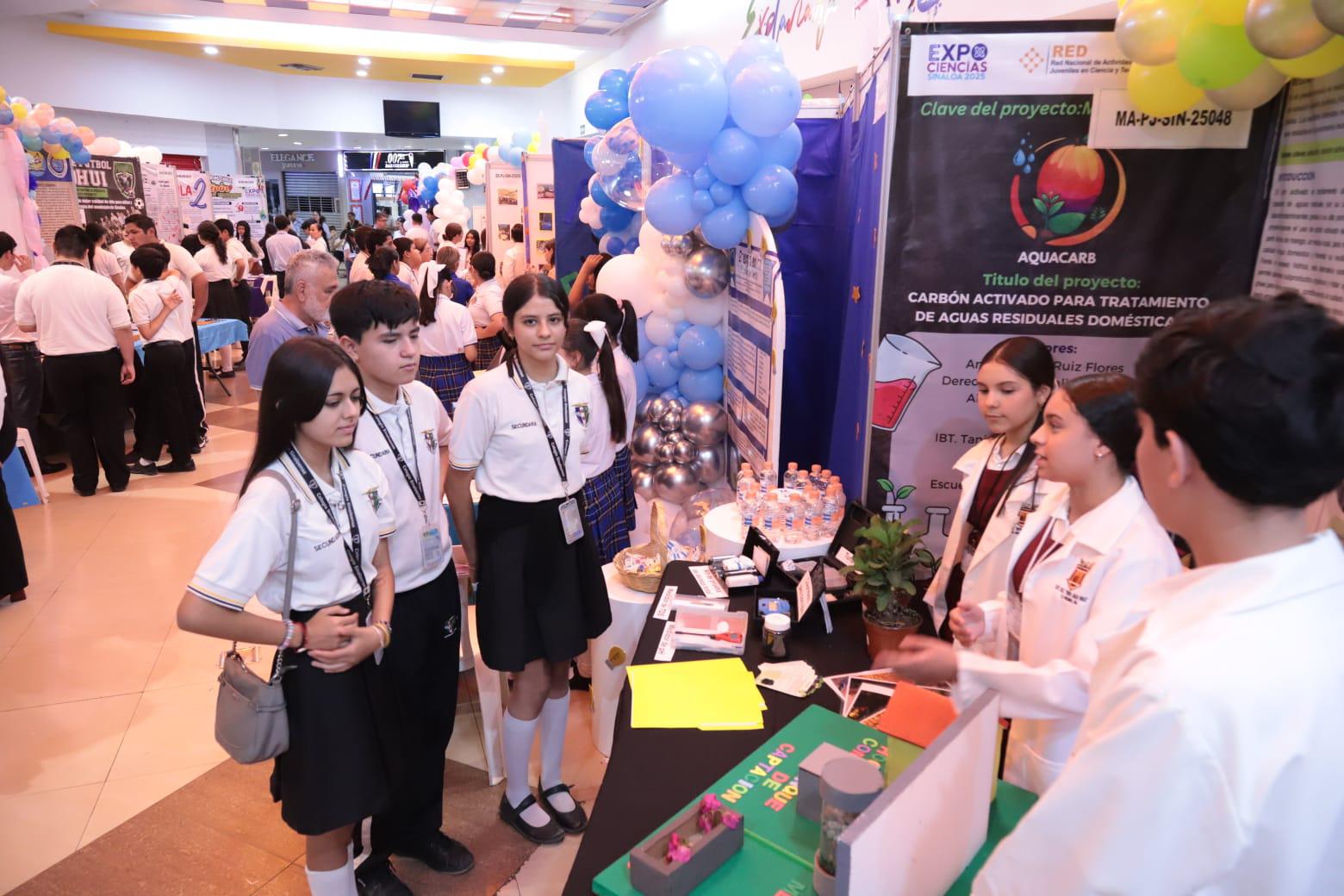 $!Celebran en Mazatlán la ExpoCiencias Sinaloa 2025 para impulsar al talento joven