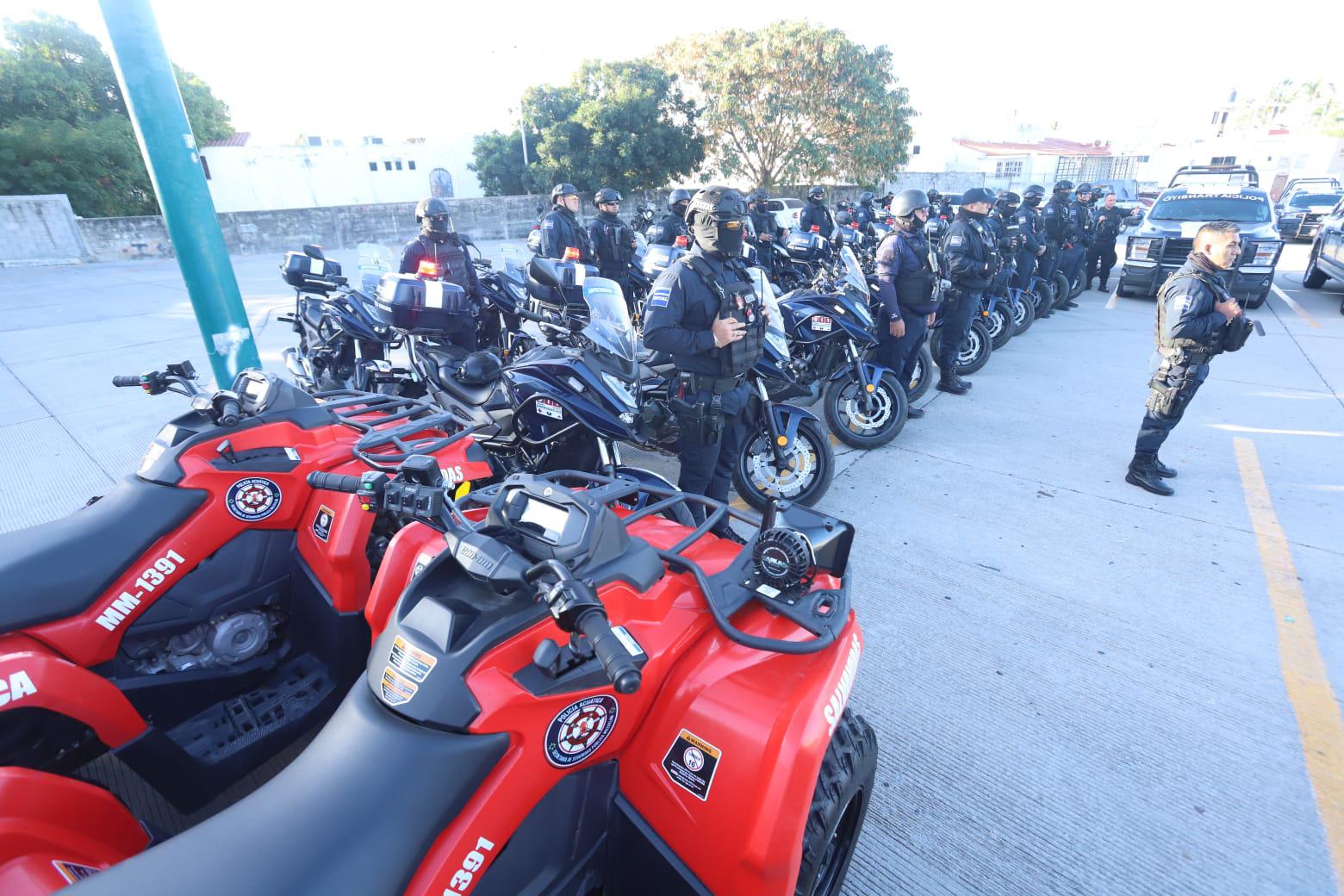 $!Vacacionistas en Mazatlán serán cuidados por más de 800 elementos en Semana Santa