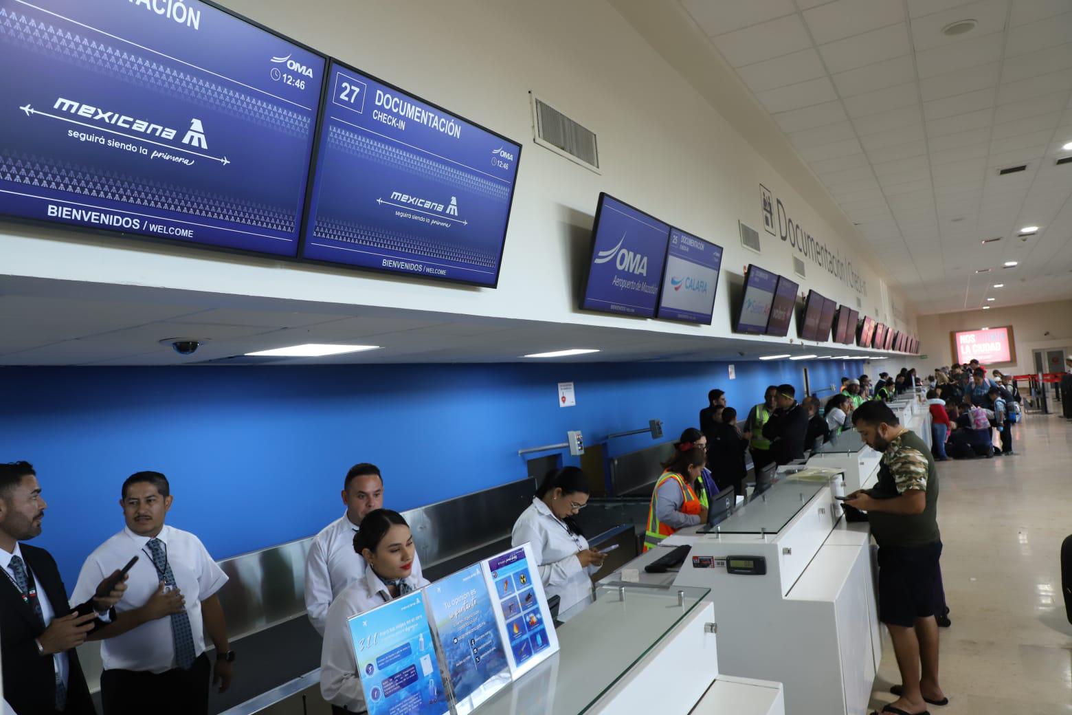 $!Llegará a Mazatlán este miércoles por la tarde el primer vuelo de Mexicana