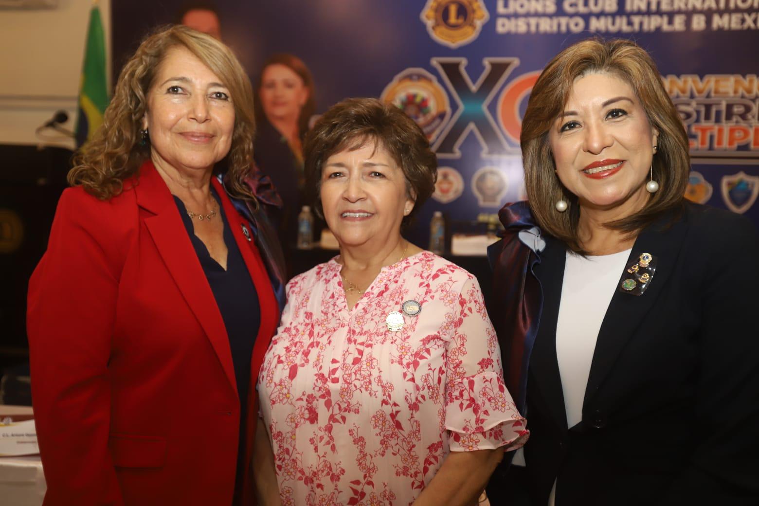 $!Gema Santana, Evelia Rosado y Analiza González.