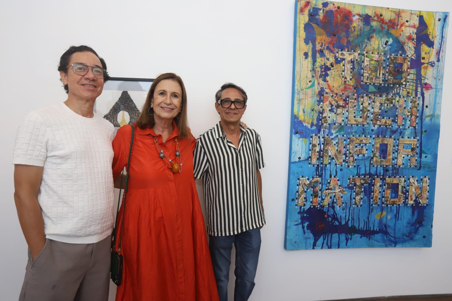 $!René Jibdes, Charlotte Loyzaga y Manuel Alencaster.