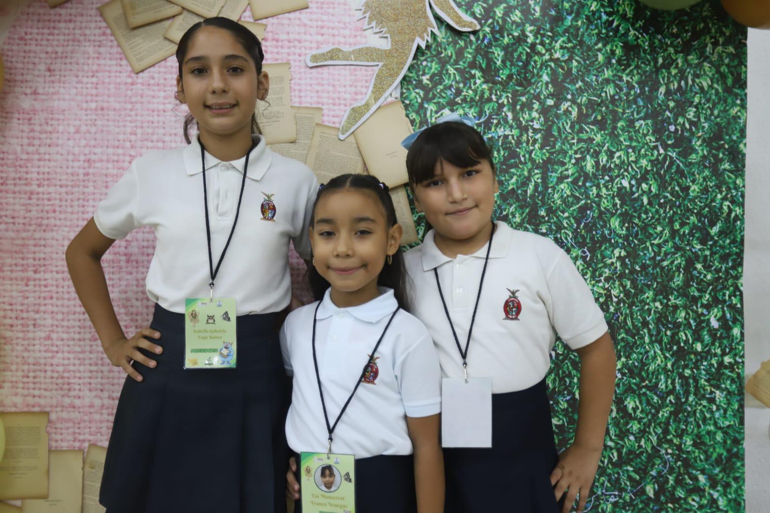 $!Isabella Gabriela Lugo Juárez, Lía Monserrat Franco Venegas y Mía Victoria Lizárraga Murúa.