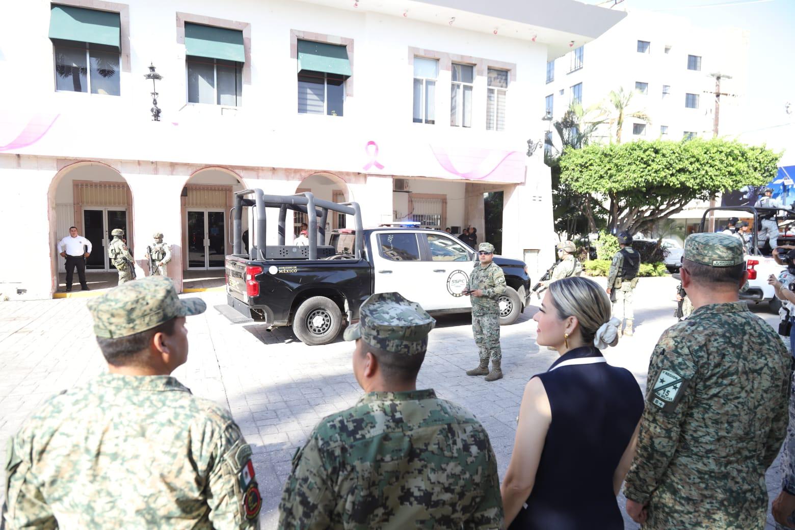 $!Arranca Operativo de Seguridad del Buen Fin 2025 en Mazatlán con más de mil 509 elementos