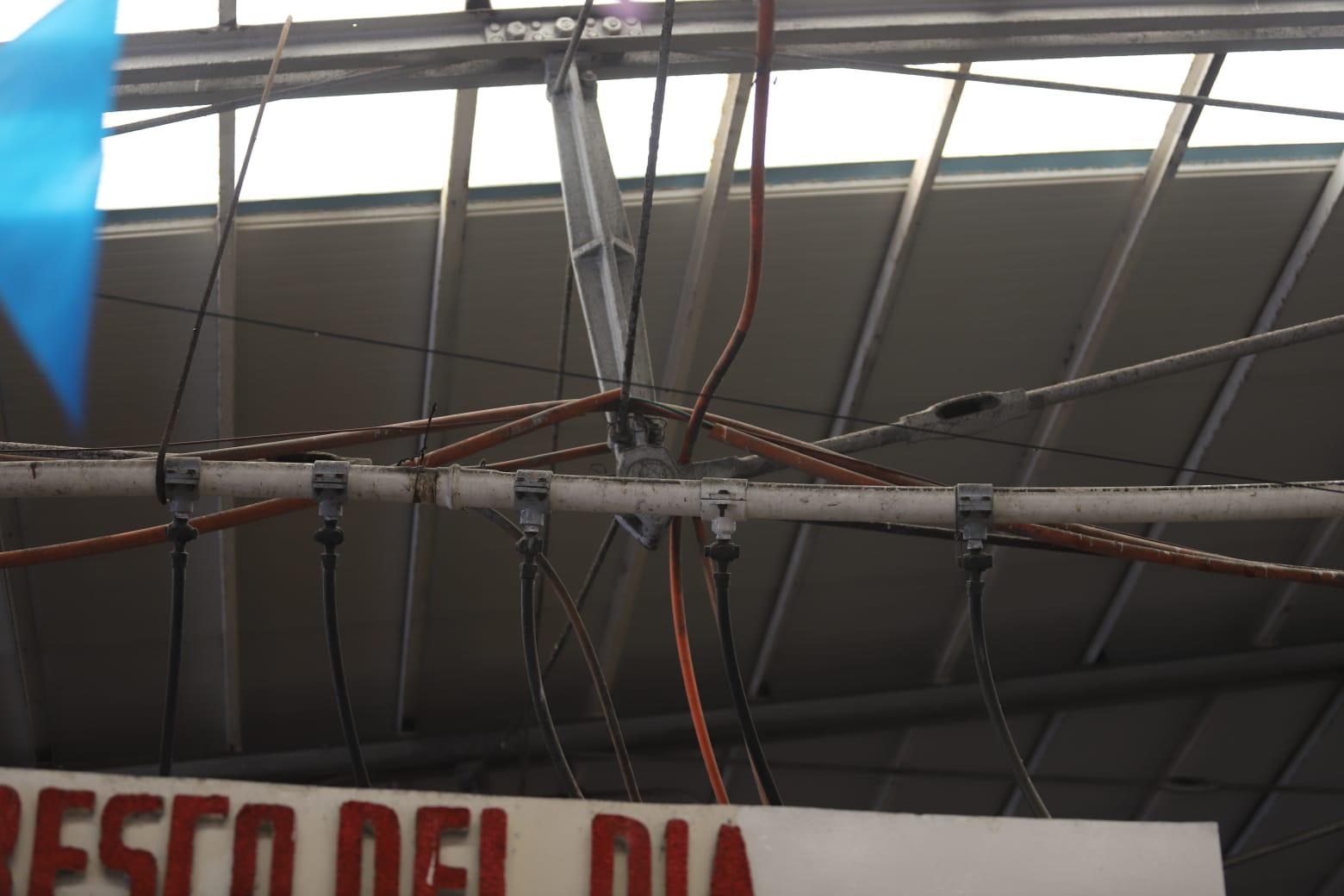 $!Avanzan trabajos de renovación en el Mercado Pino Suárez, en Mazatlán