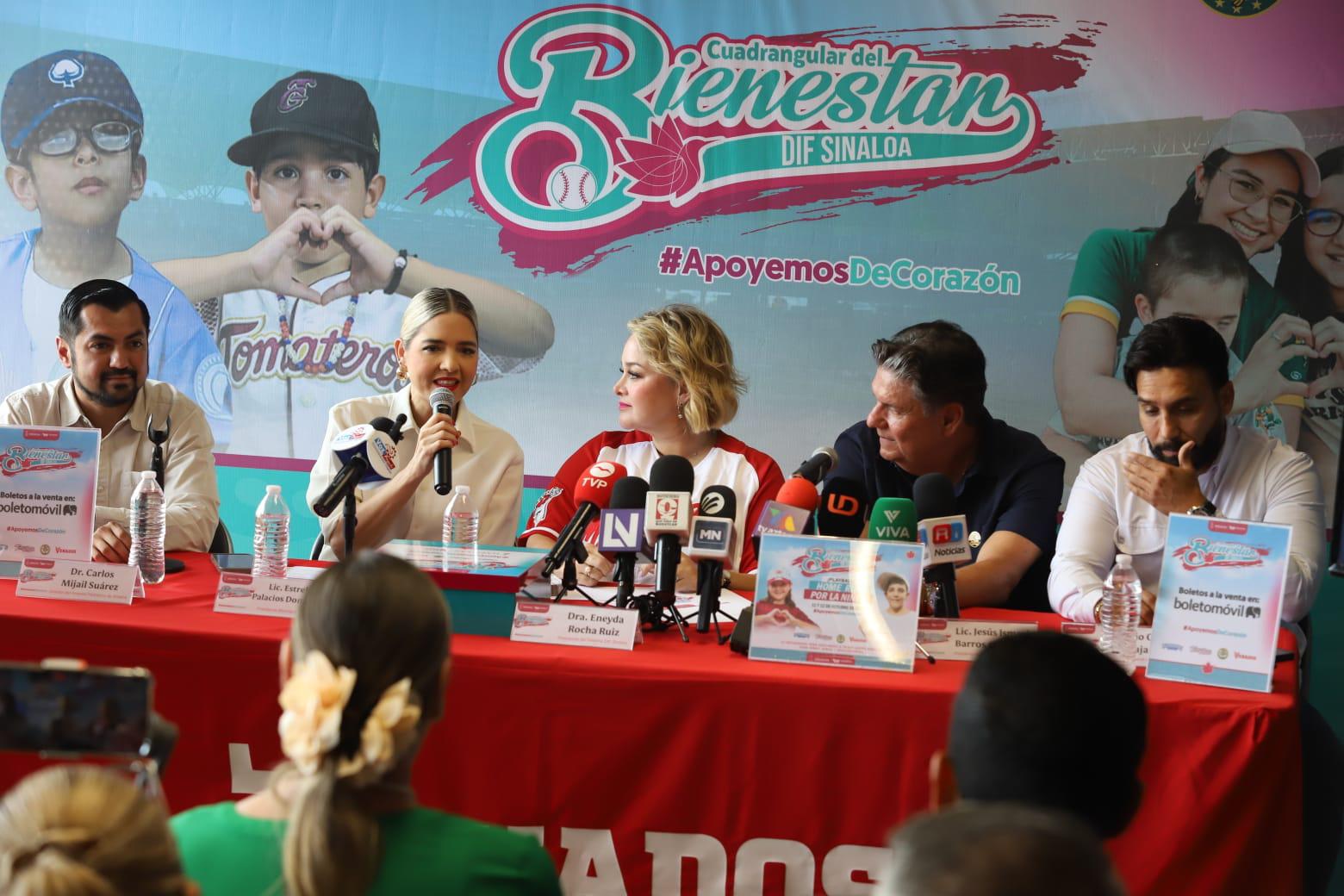 $!Se unirá el béisbol sinaloense por la lucha contra la insuficiencia renal infantil en el Cuadrangular del Bienestar