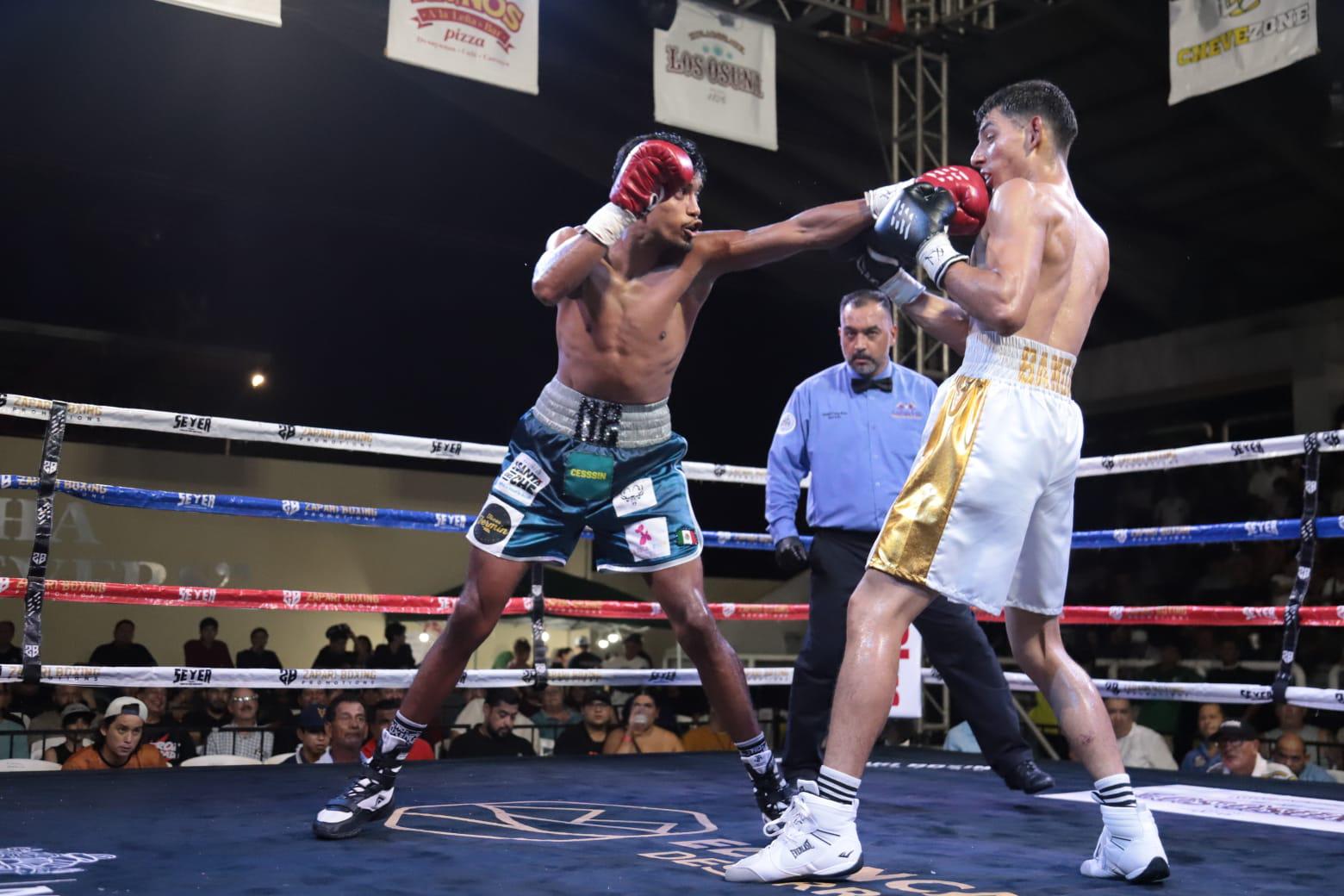 $!Mazatlecos defienden el terreno y salen victoriosos en la función Fuego en el Ring