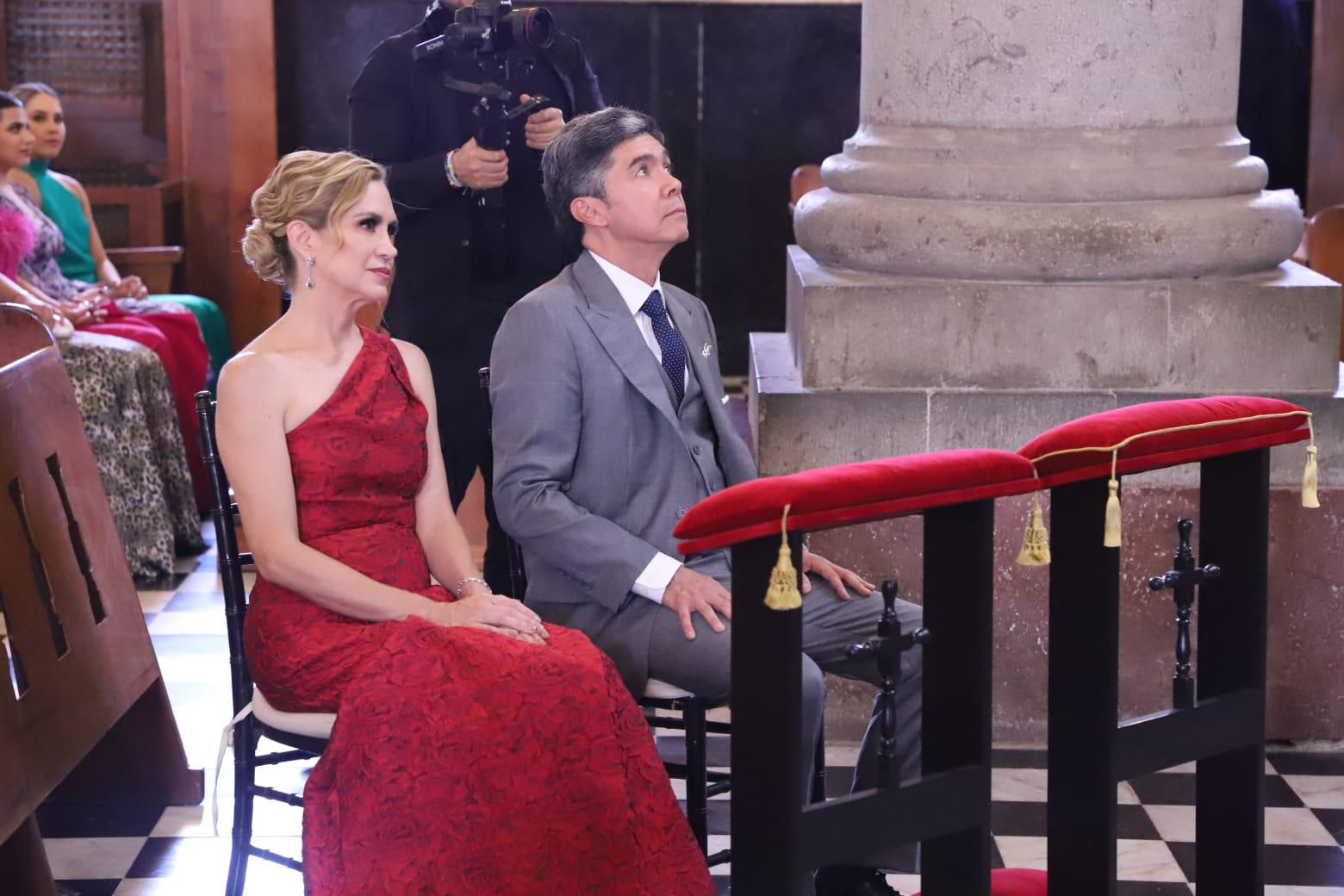 $!Adriana Díaz de Ley y Marcos Ley Cháidez, padres de la novia.